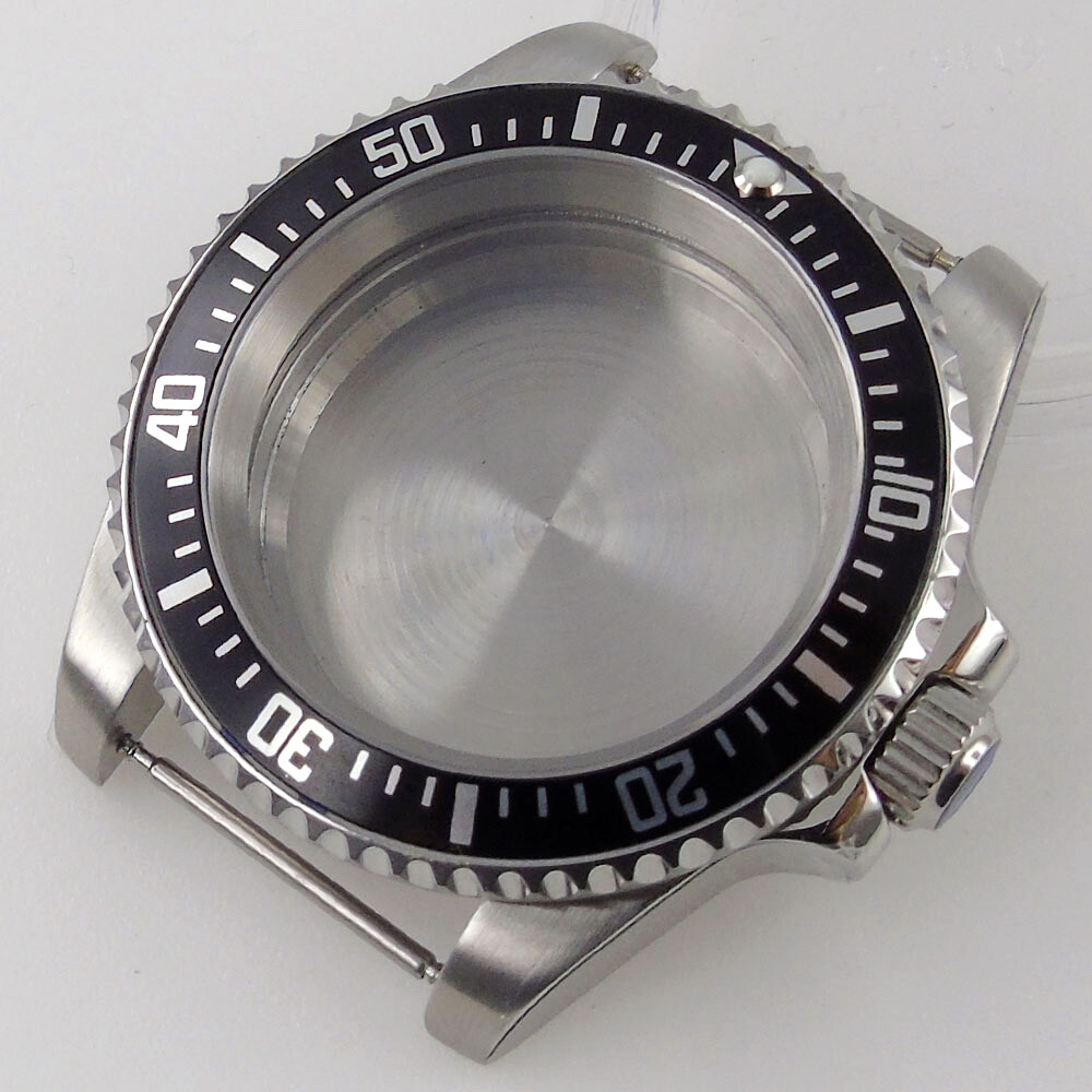 40mm Sapphire Crystal Watch Case Fit NH35 Miyota8215 ETA2824 2836 DG2813 PT5000