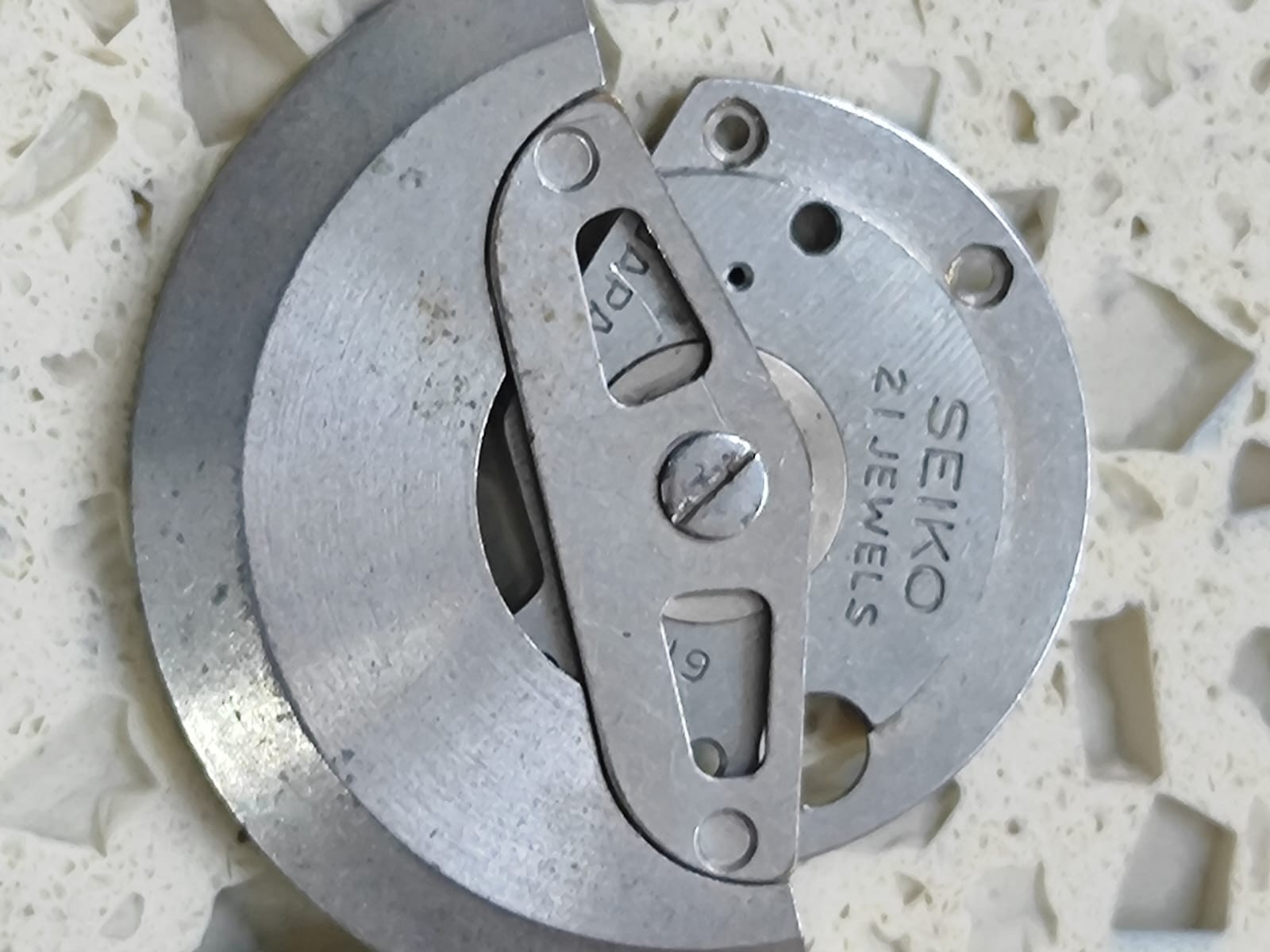 Seiko 6119 C framework with automatic device& ball bearing &oscillating weight