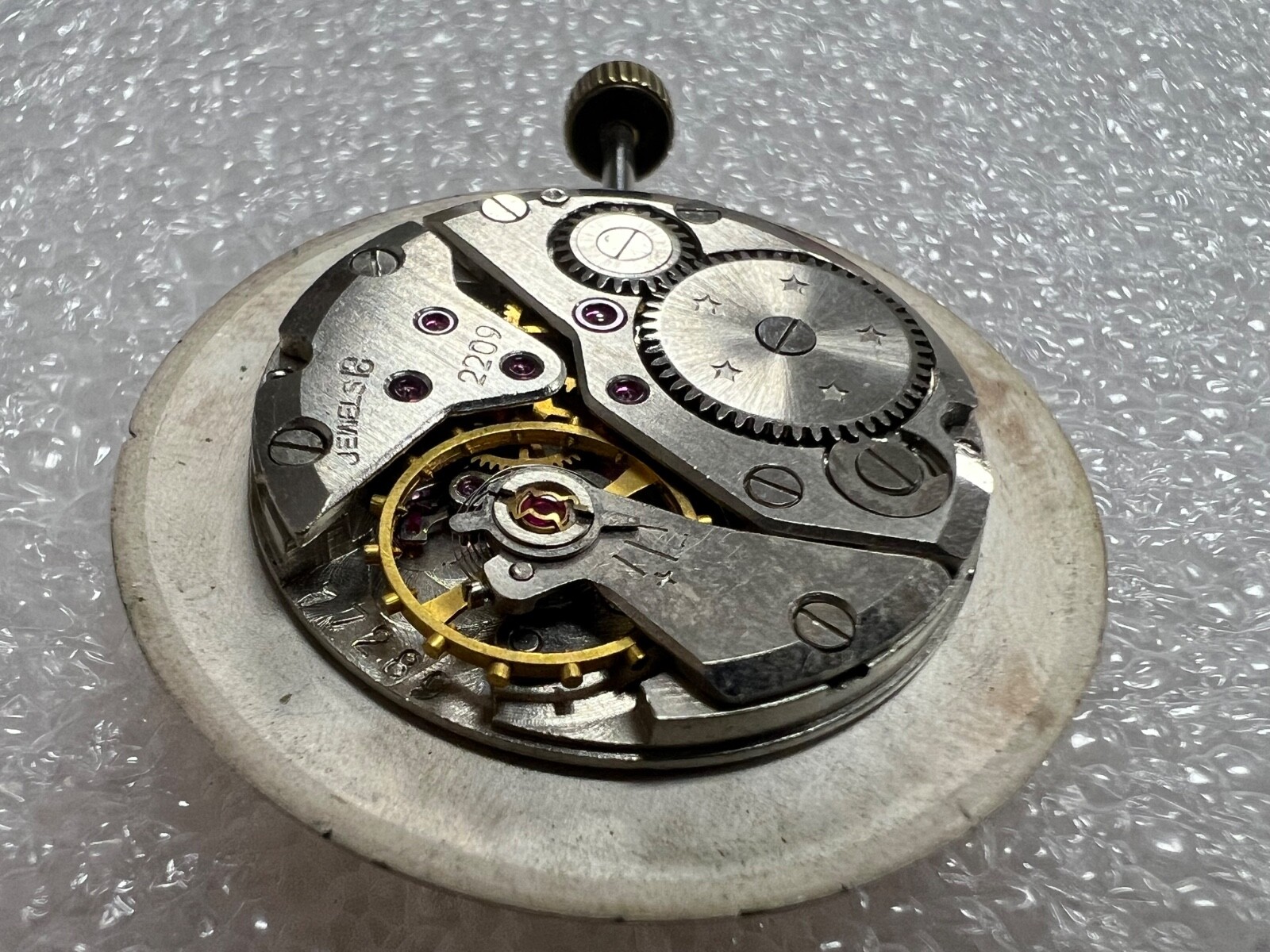 Watch movement USSR Wostok 2209 cal. plus Dial. For parts .