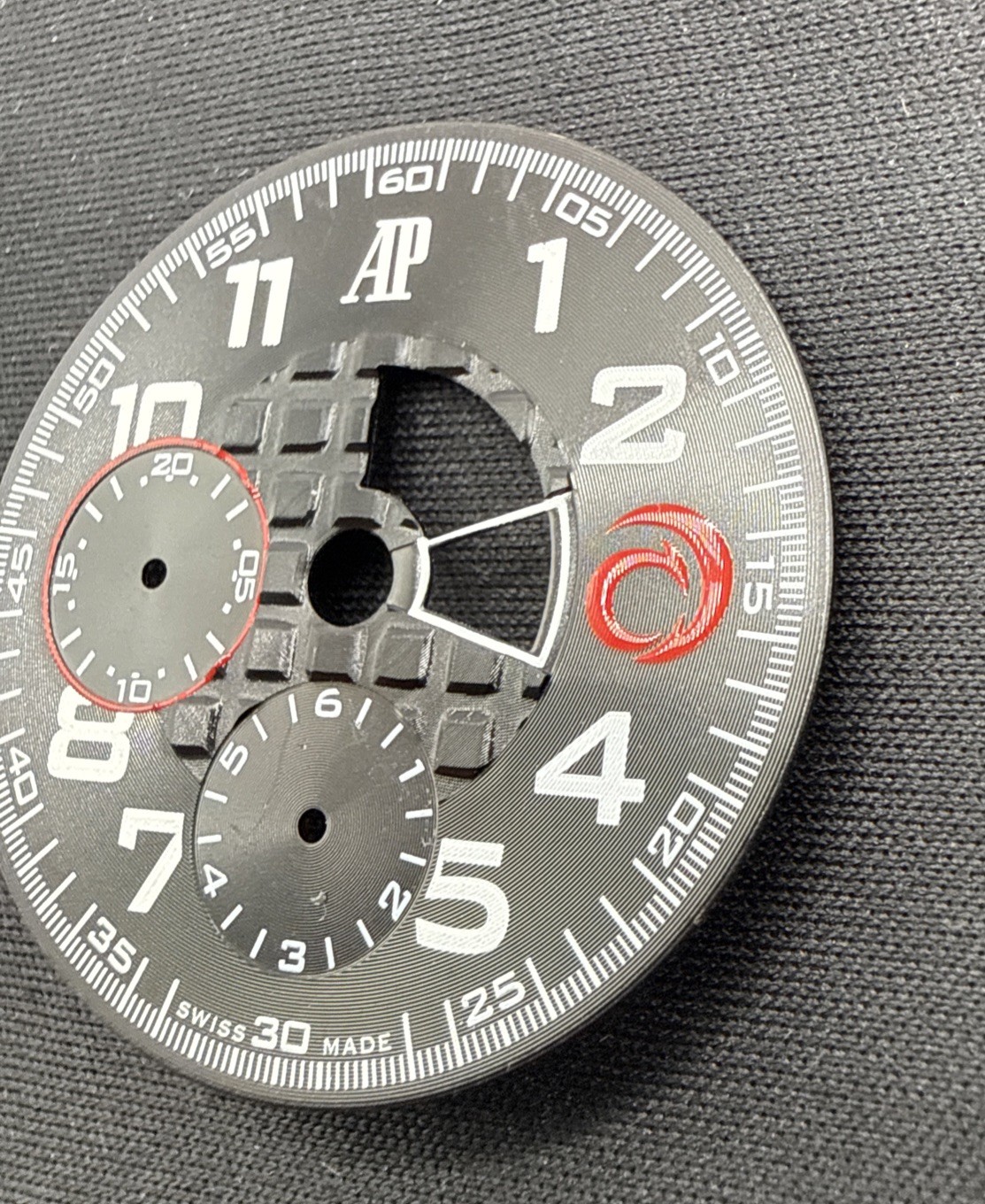 Audemars Piguet AP Alinghi Royal Oak Offshore Chronograph Watch Dial Part
