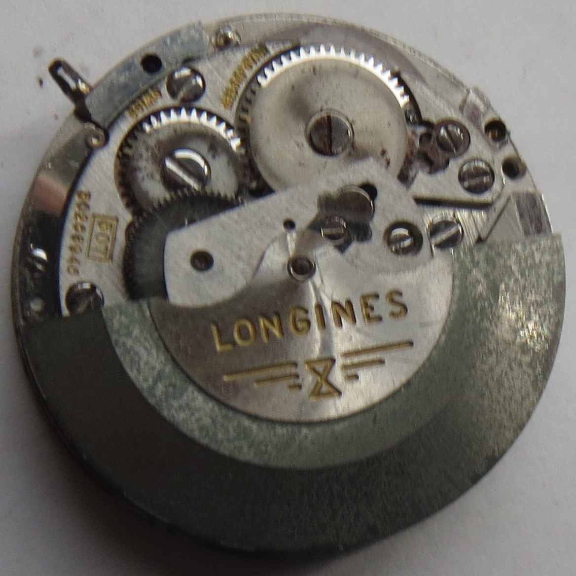 Longines Admiral automatic day & date mens wristwatch movement & dial cal. 507