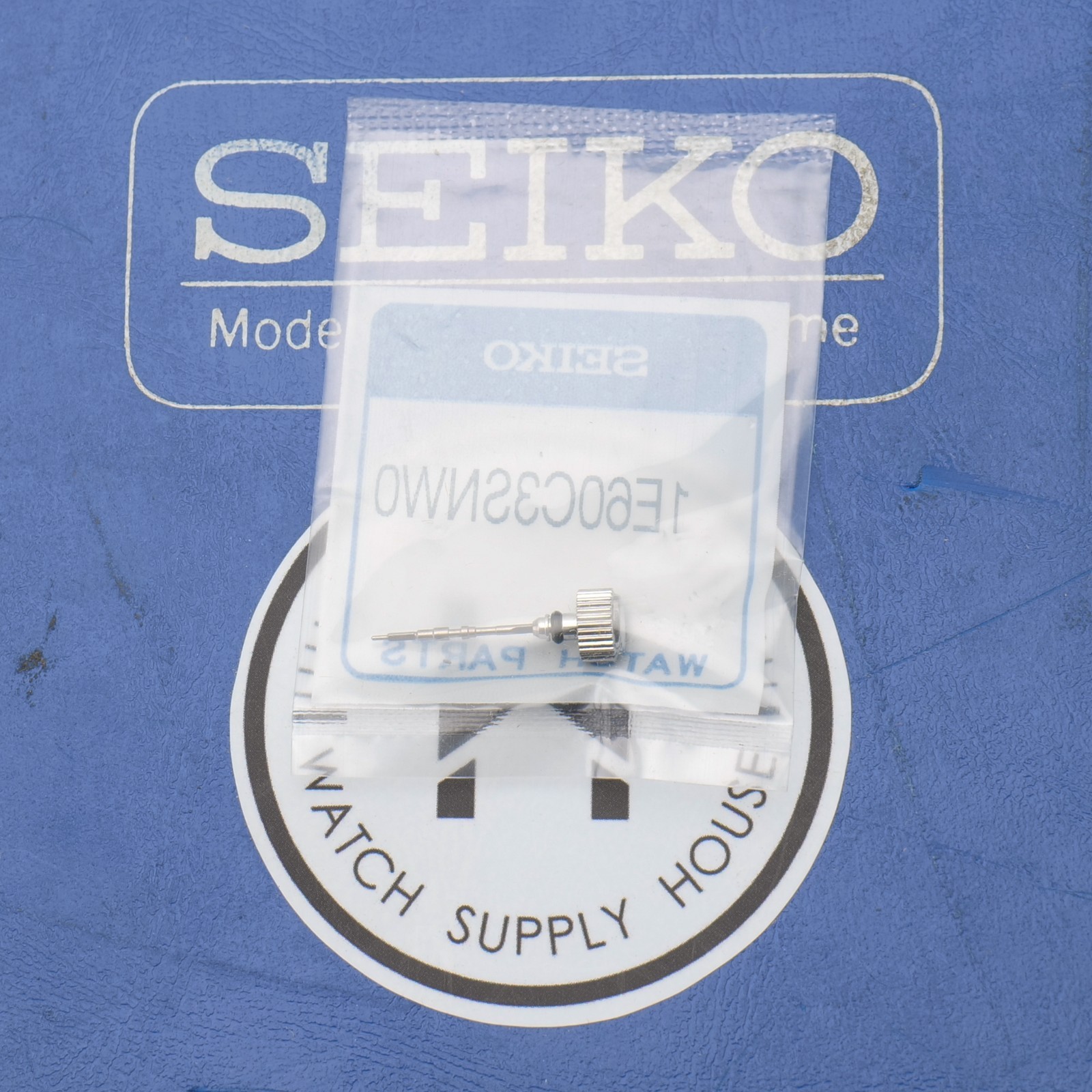 Seiko 1E60C3SNW0 Silver Tone New Old Stock Genuine Watch Crown Parts (SEK)