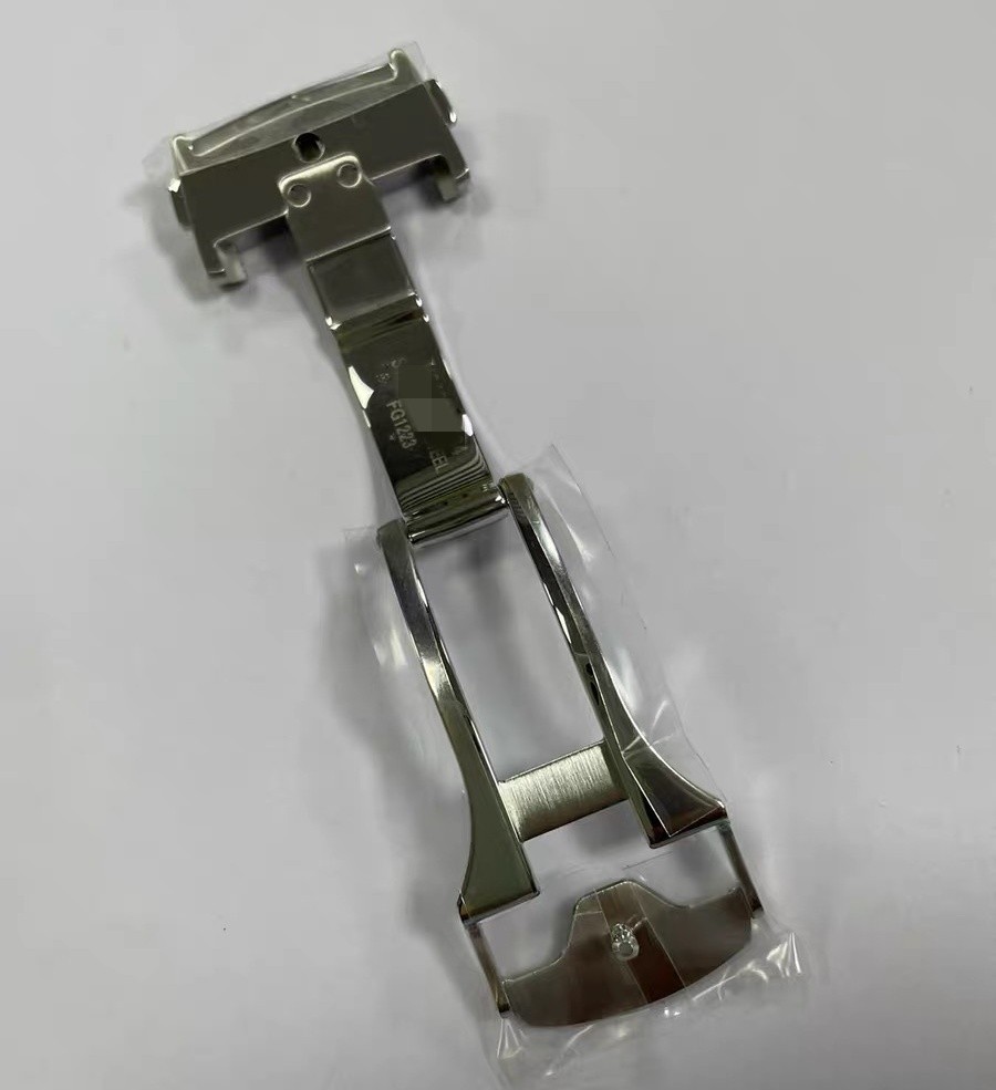 NEW 20mm For Hamilton deployant Stainless Steel Clasp Buckle Silver