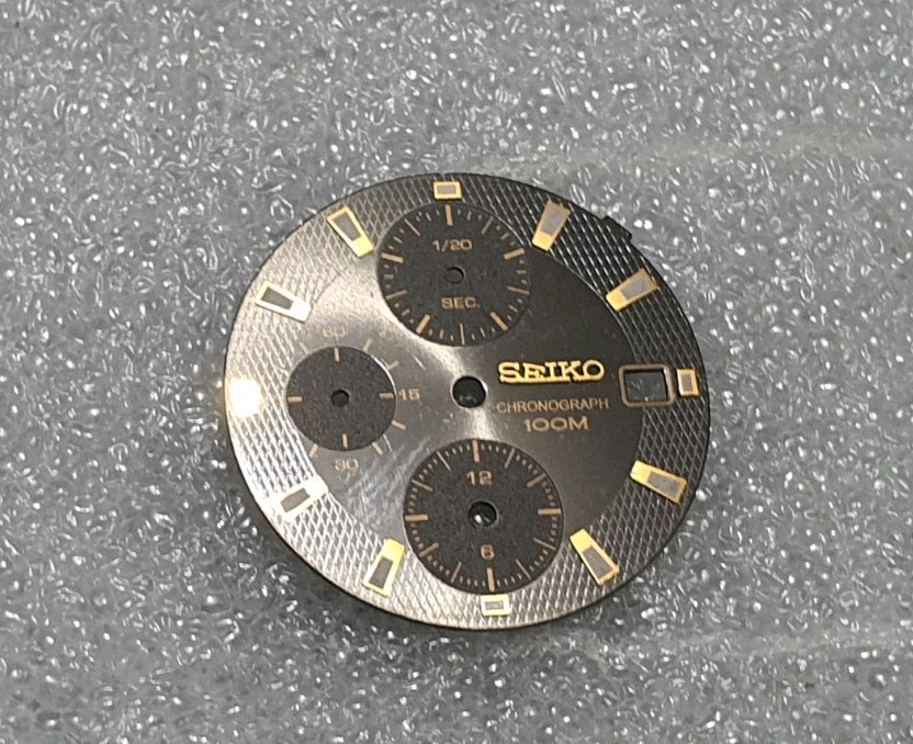 Seiko Chronograph 7T92-0LC0 Watch Dial Part Genuine Seiko Dial Part