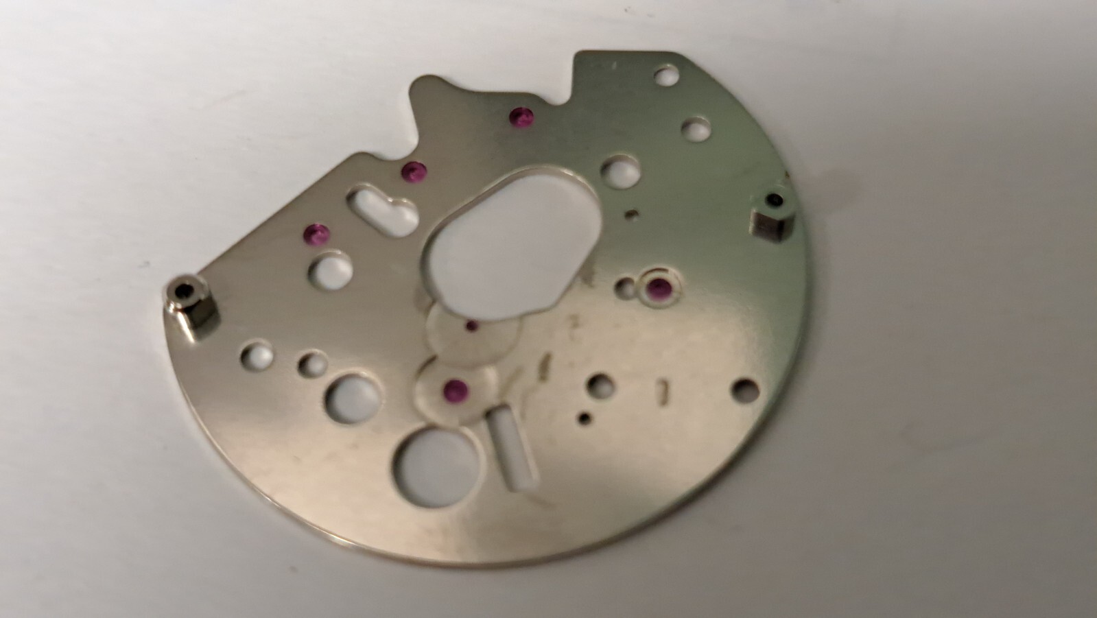 ETA 2824 2 Chrono bridge top plate and 3 screws for watch repair/parts