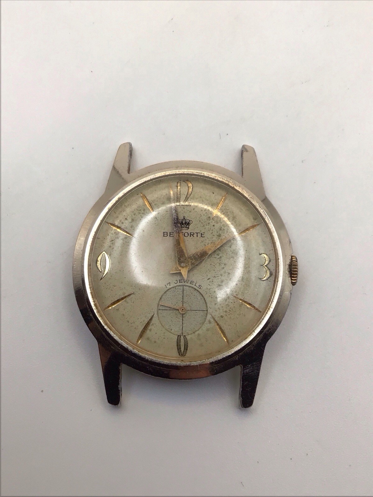 Vintage Belforte Wristwatch 33mm Case 17-jewel Swiss Movement (Model 11A3)
