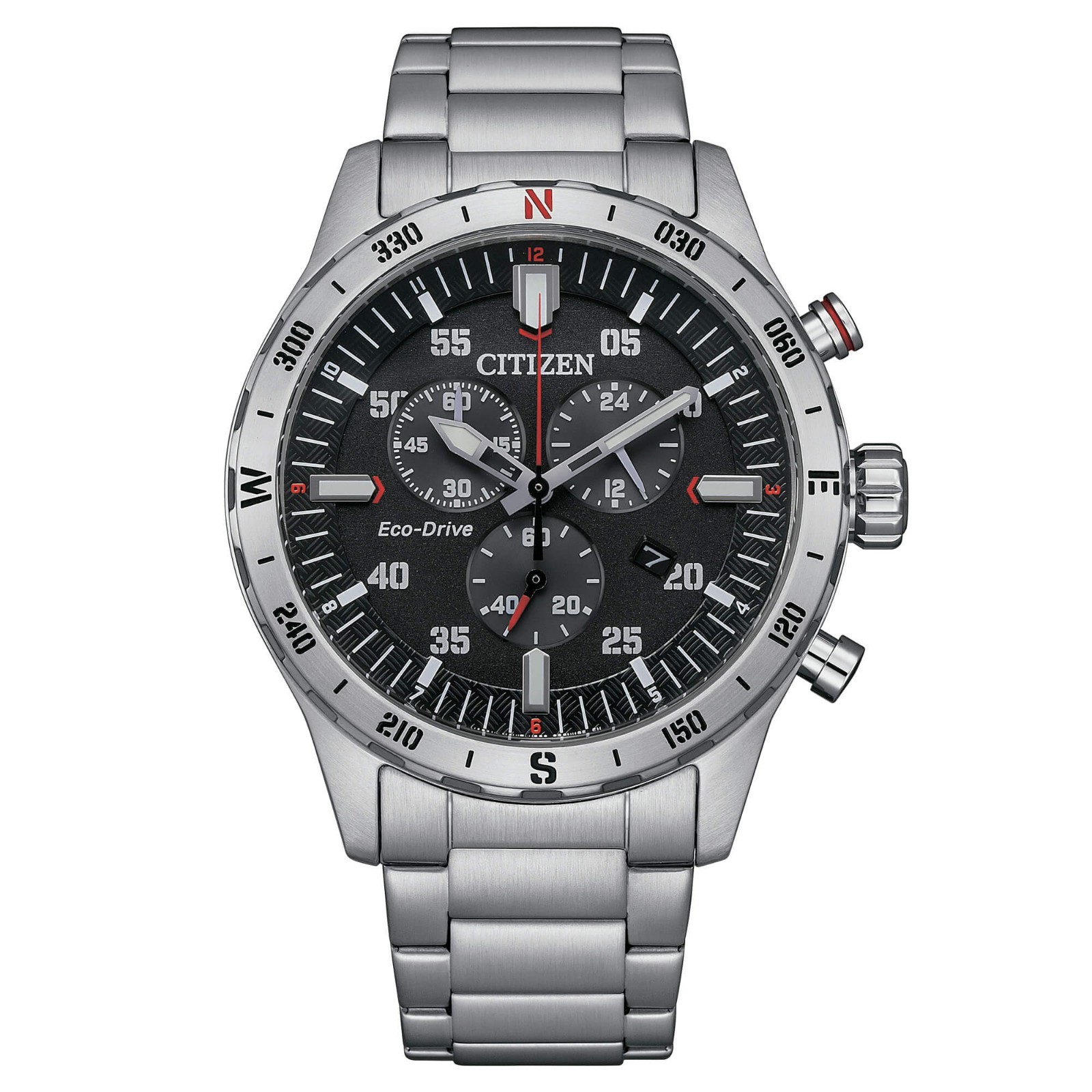Citizen AT2520-89E Outdoor Chrono Eco Drive Men’s Watch New