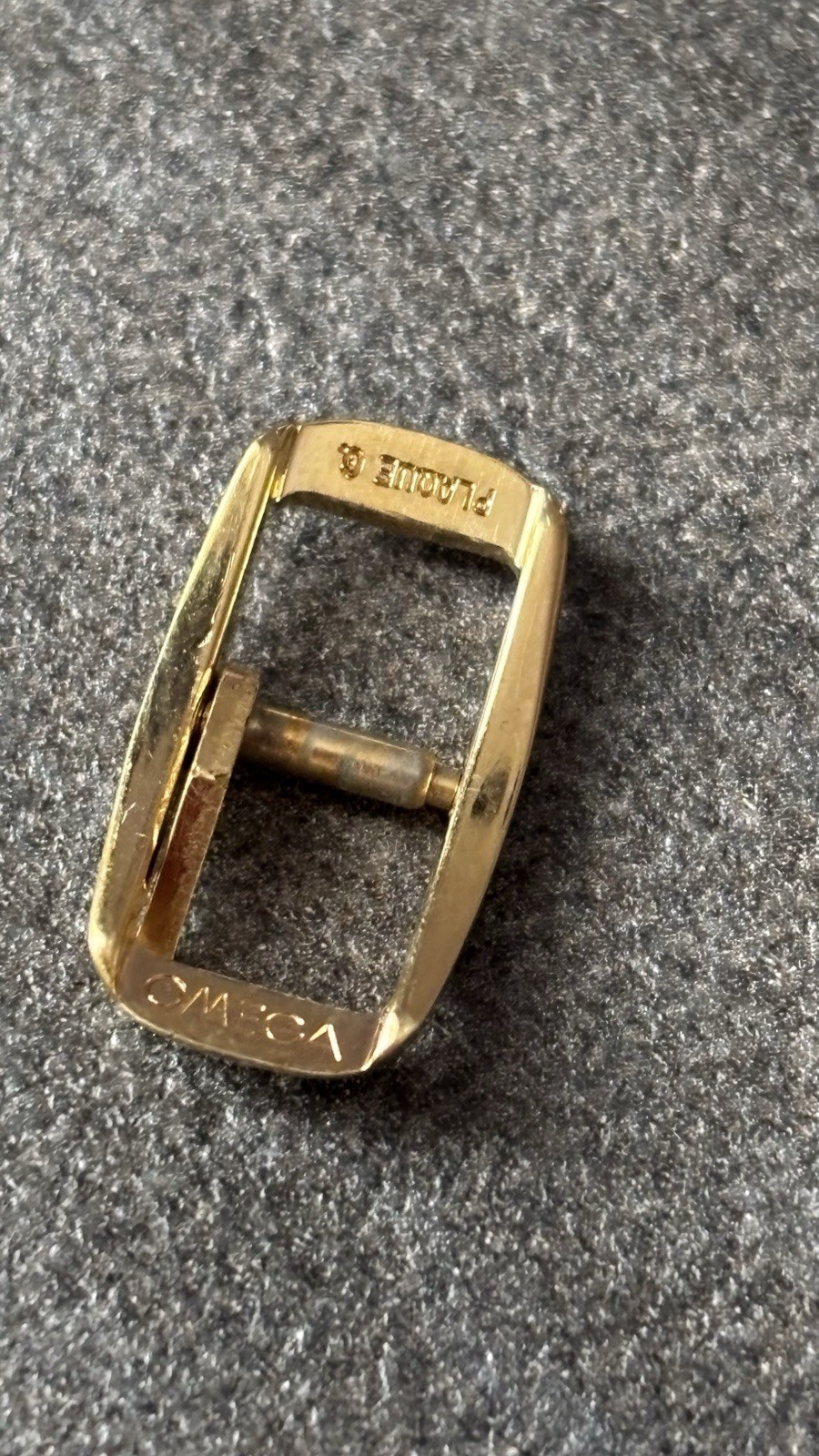 Omega Buckle 8mm Vintage Gold Steel Buckle Gold Original Women Strap