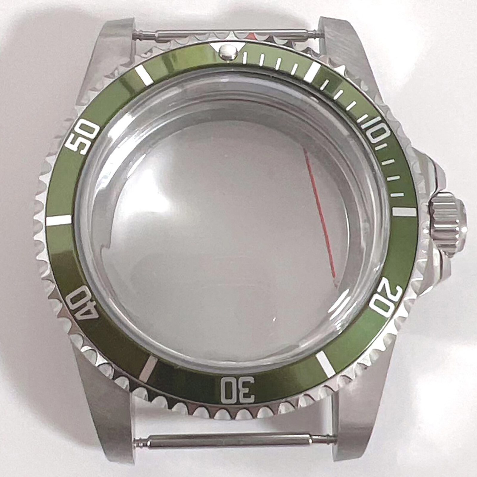 39.5MM Retro Watch Case Steel Acrylic Glass Case for NH35 NH36 Watch Movement