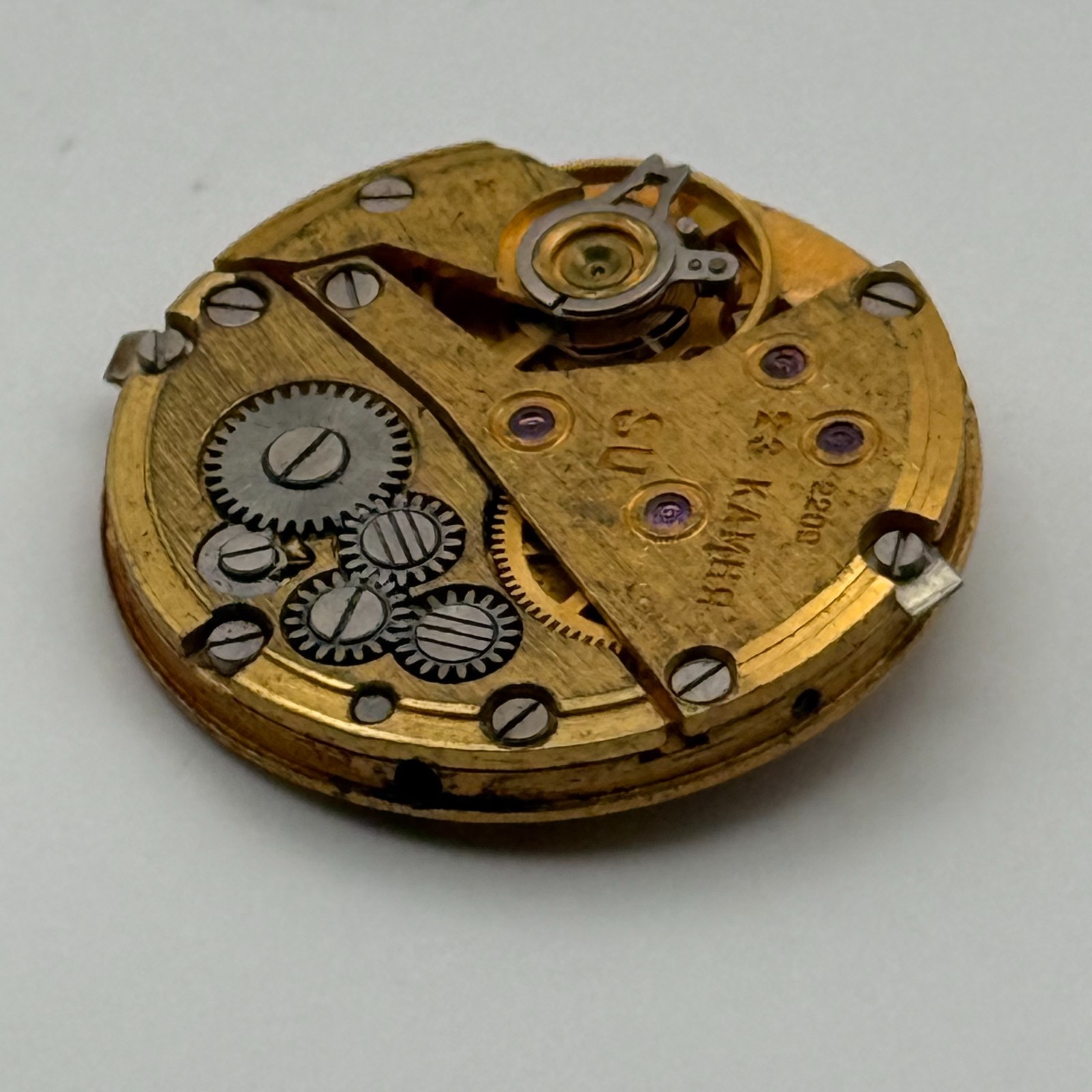Luch 2209 Watch Movement Soviet Ultra Thin 23 Kamhr Manual Vintage Parts 22.6mm