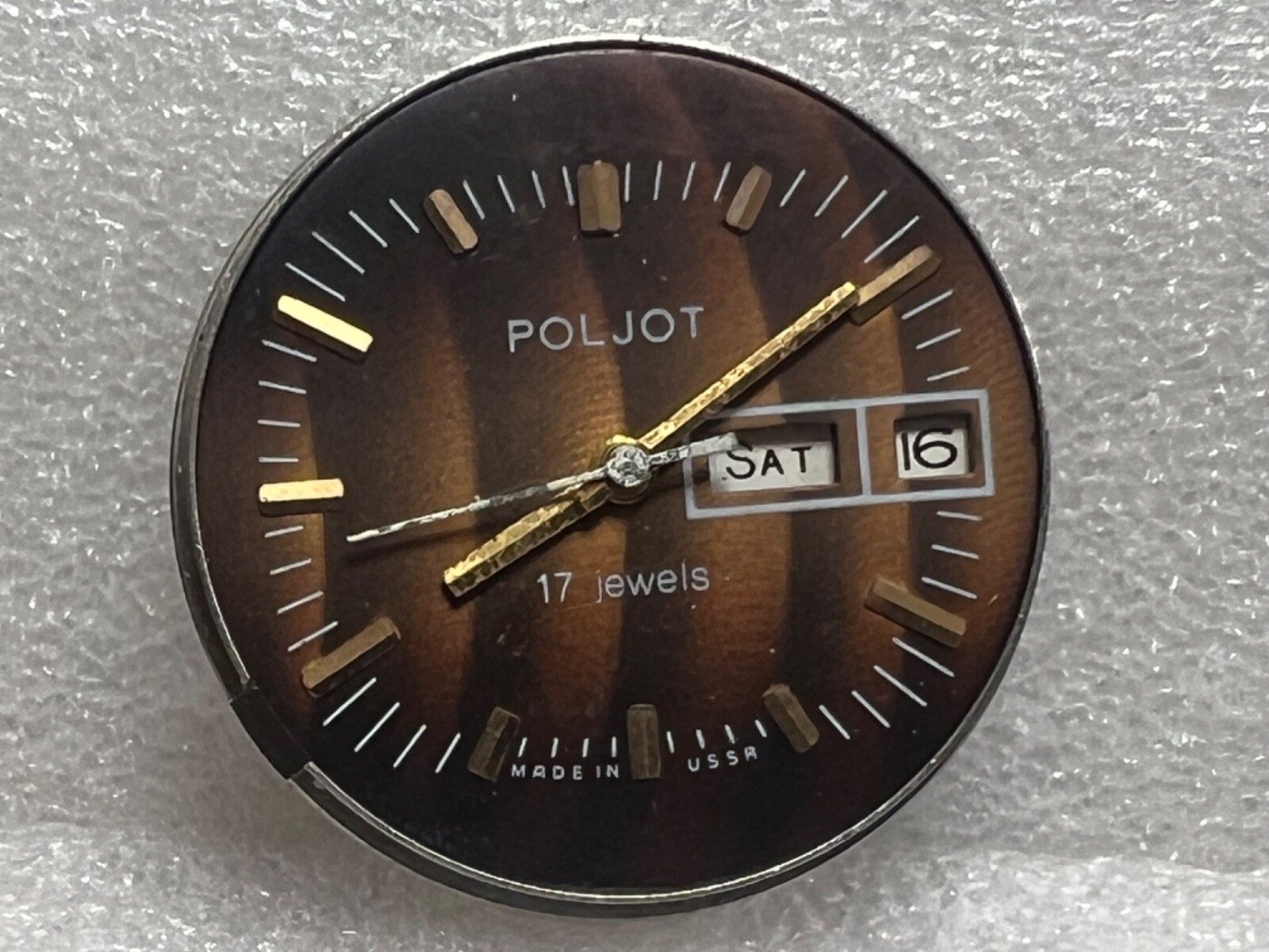 VINTAGE USSR Made POLJOT Watch Movement Cal. 2628.H