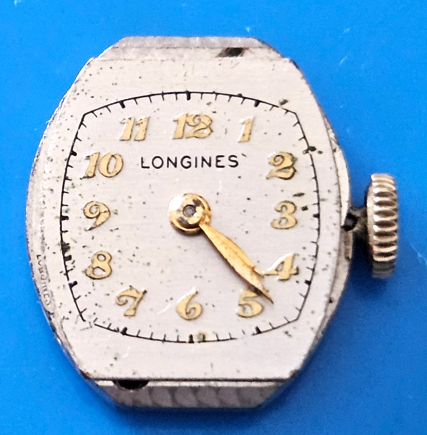LONGINES 5LN 17J WATCH MOVEMENT (REMOVED FROM GOLD CASE/BALANCE RUNS) LOT66
