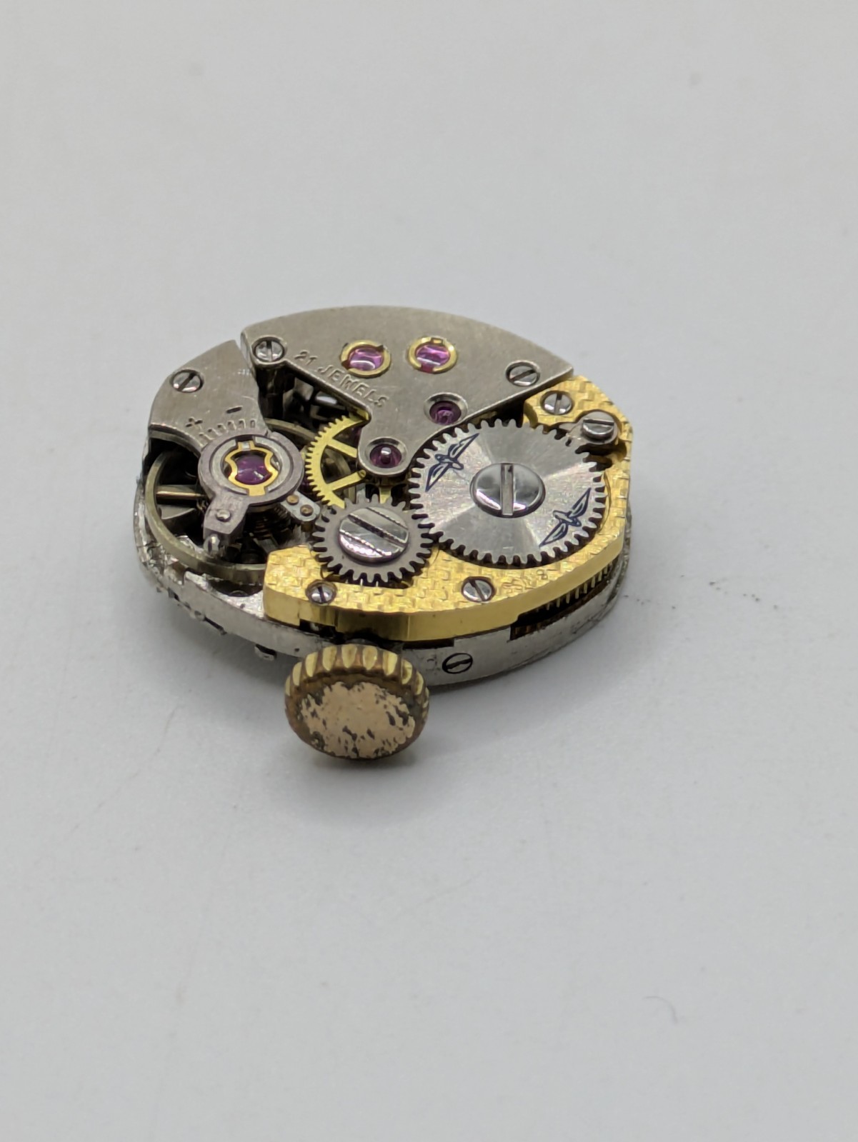 Rotary AS 1677 Manual Wind Watch Movement No Dial See Photos / Video 15.3mm