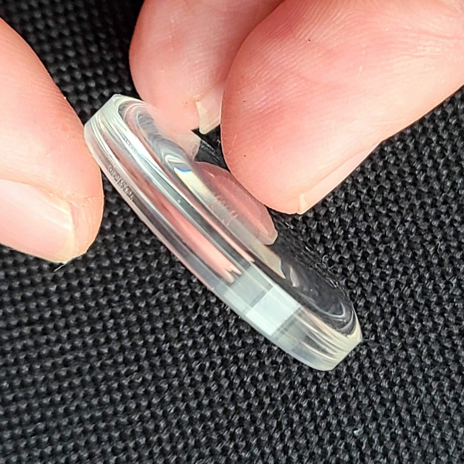 Glass for Vostok Amphibian watches (with sealing ring) (spare parts) STAK