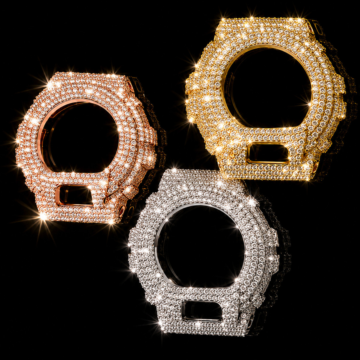 G-SHOCK VVS MOISSANITE BEZEL DW-6900