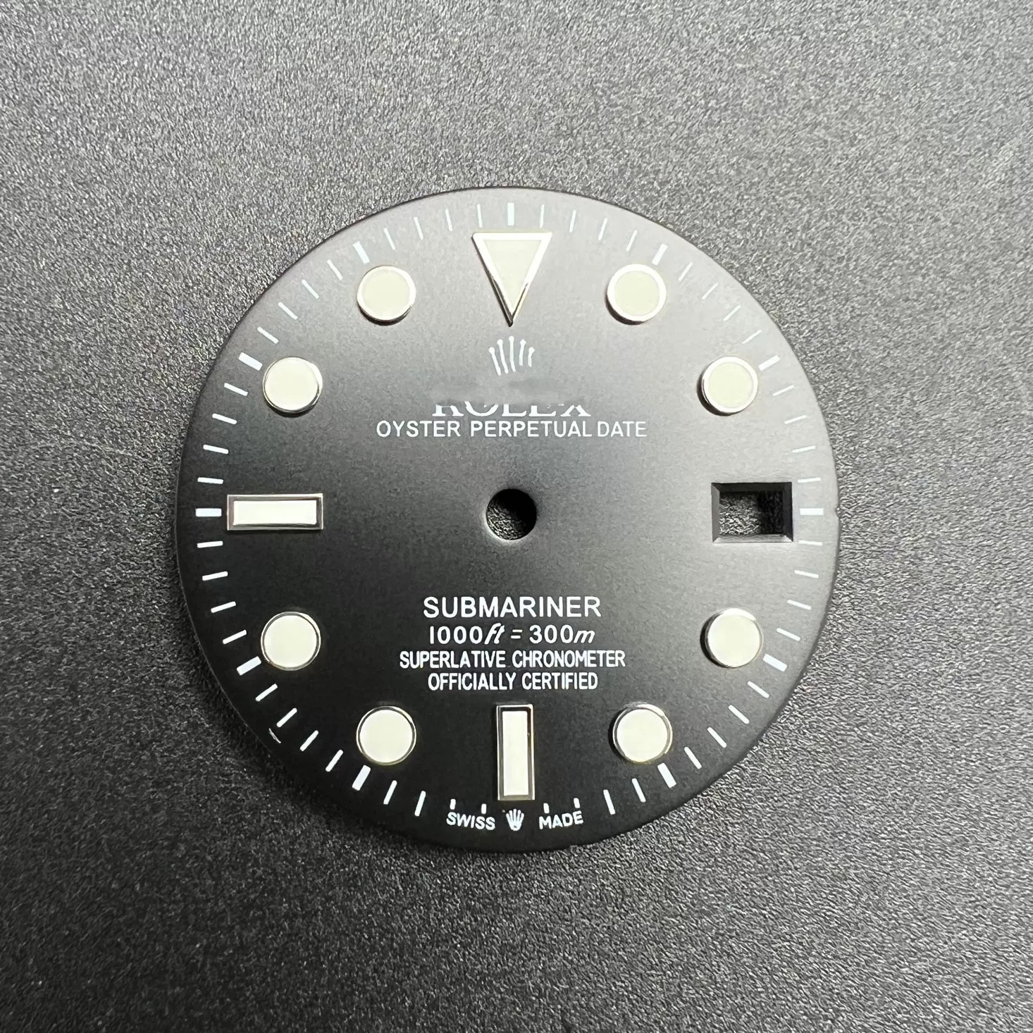 29mm Sun Pattern Watch Dial Green Luminous for NH35 NH36 Movement Watch Parts