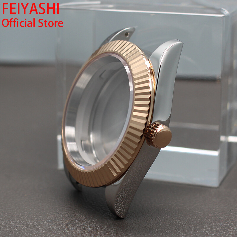 For Nh36 nh38 nh34Movement 28.5mm Dial 36mm/35mm stainless steel Watch Case nh35