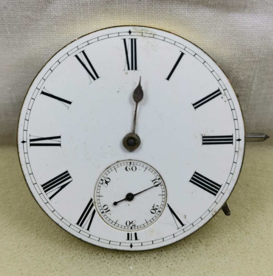 W. Ehrhardt Watch Company London Pocket Watch Movement 41.3 mm Parts/ Repair!