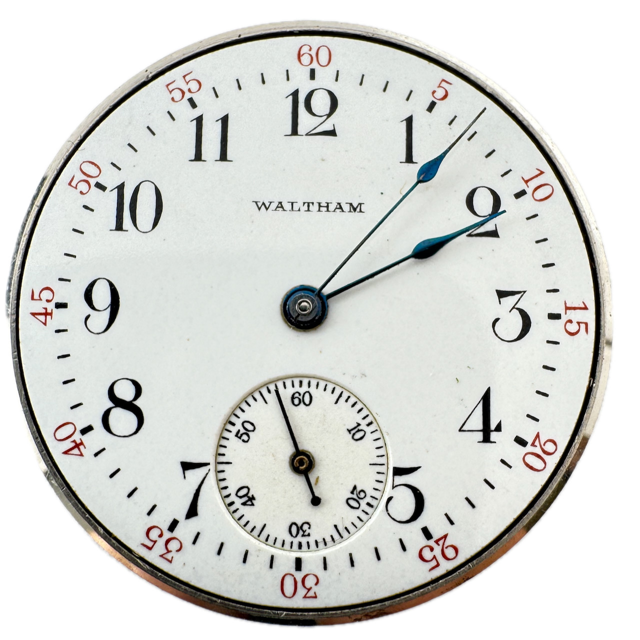 Antique 0s 1908 Waltham 15 Jewel Mechanical Pocket Watch Movement 115 USA