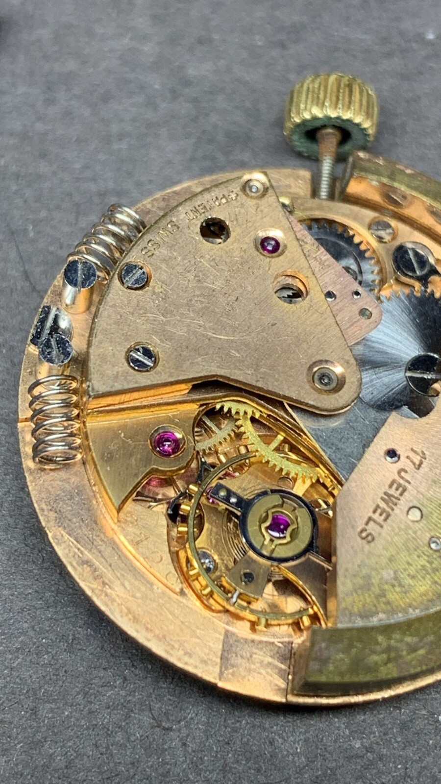 Genuine Alpina 584 Automatic Bumper Movement And Hands. Working