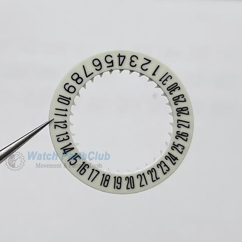 Green&Blue Luminous Datewheel Parts Date At 6 o’clock Fit to NH35A NH34 Movement