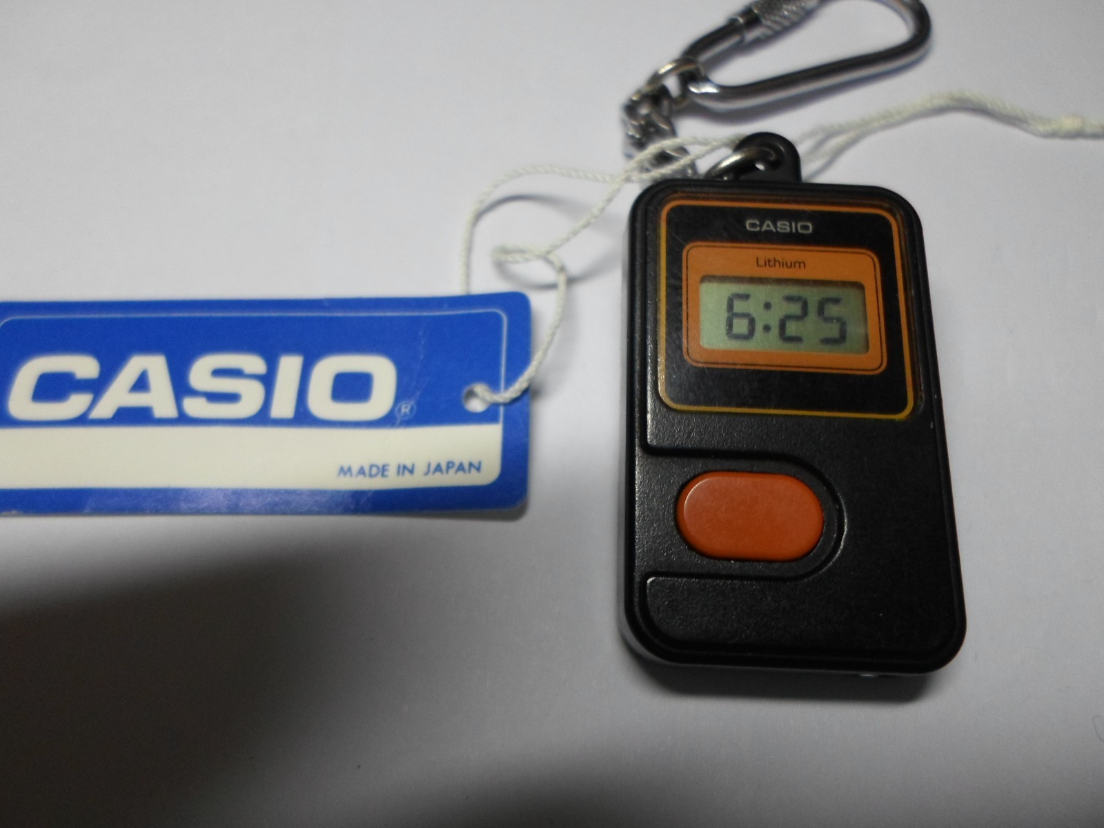 CASIO 192 WATCH – TK-3 WITH LIGHT – KEYCHAIN – WORKING – GADGET