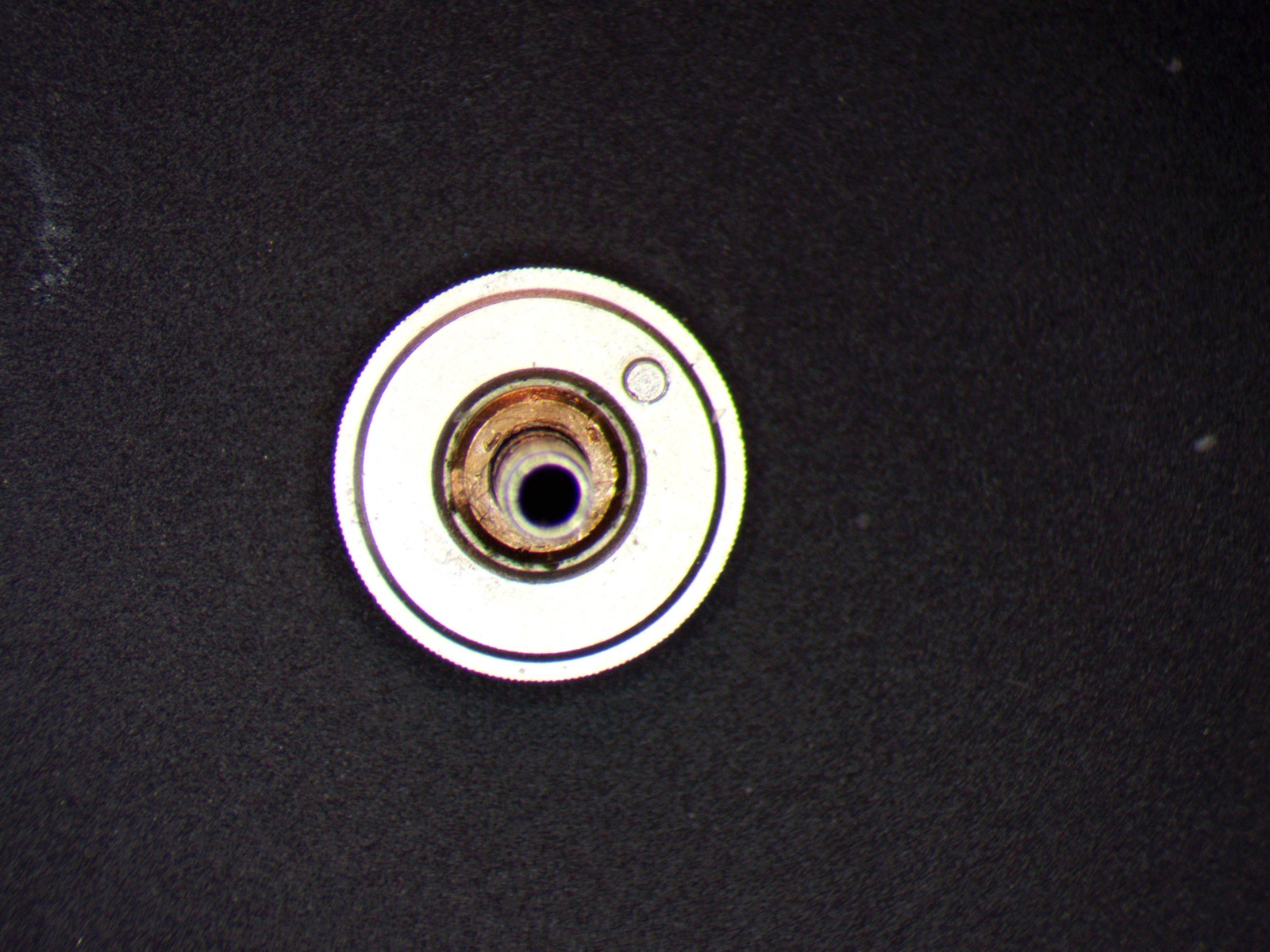 Lemania Cal. 1341 0247 Cannon pinion with driver parts repair
