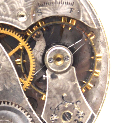 1912 ELGIN POCKET WATCH MOVEMENT 16921889 GRADE: 303 12s 7j (BG)