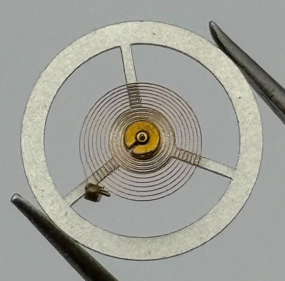 EB 8800 Balance Wheel Complete And Spring 12’’’ 1309 Watch Movement Parts NOS