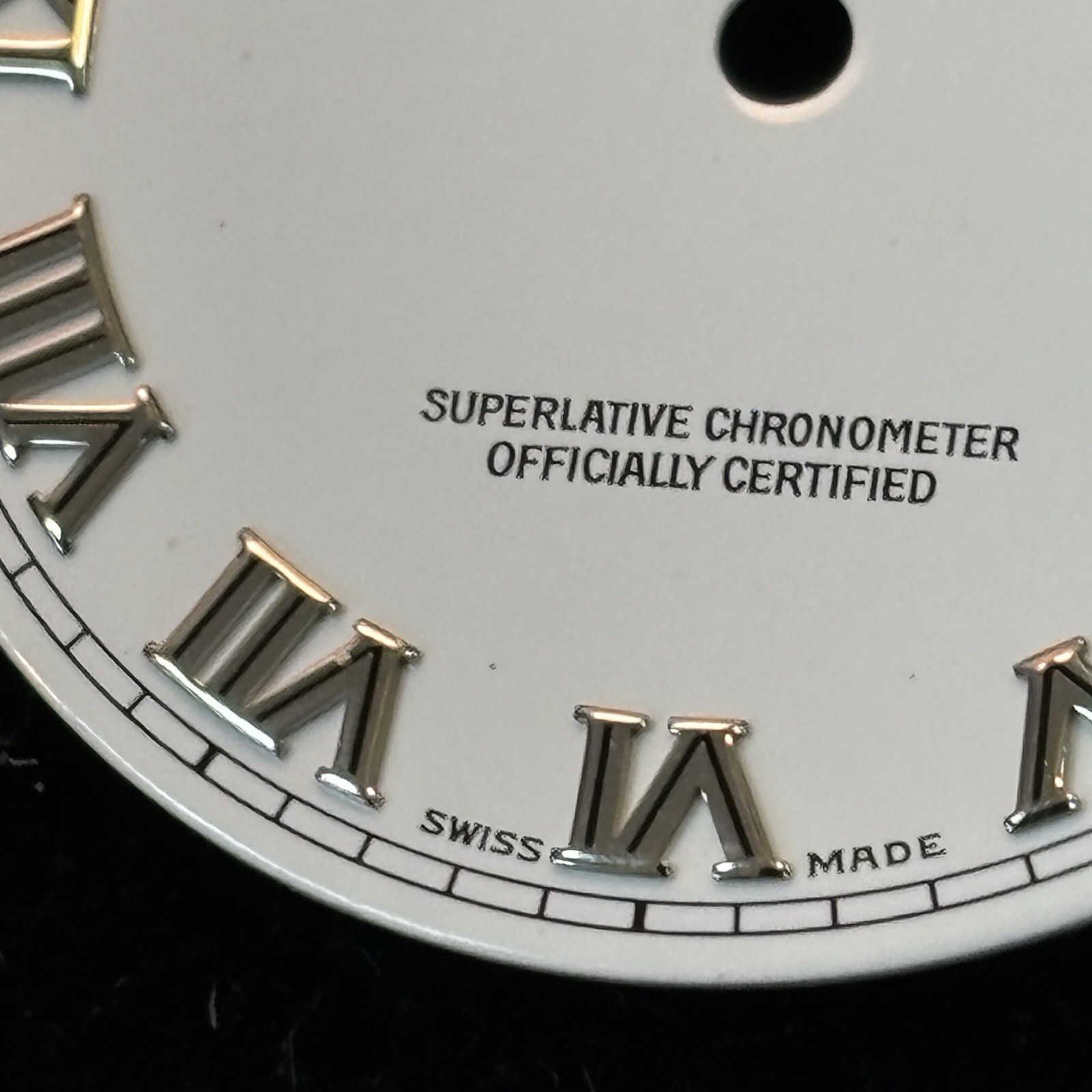 Factory Rolex Datejust Dial 36mm White Roman Number 16234 116234 116200