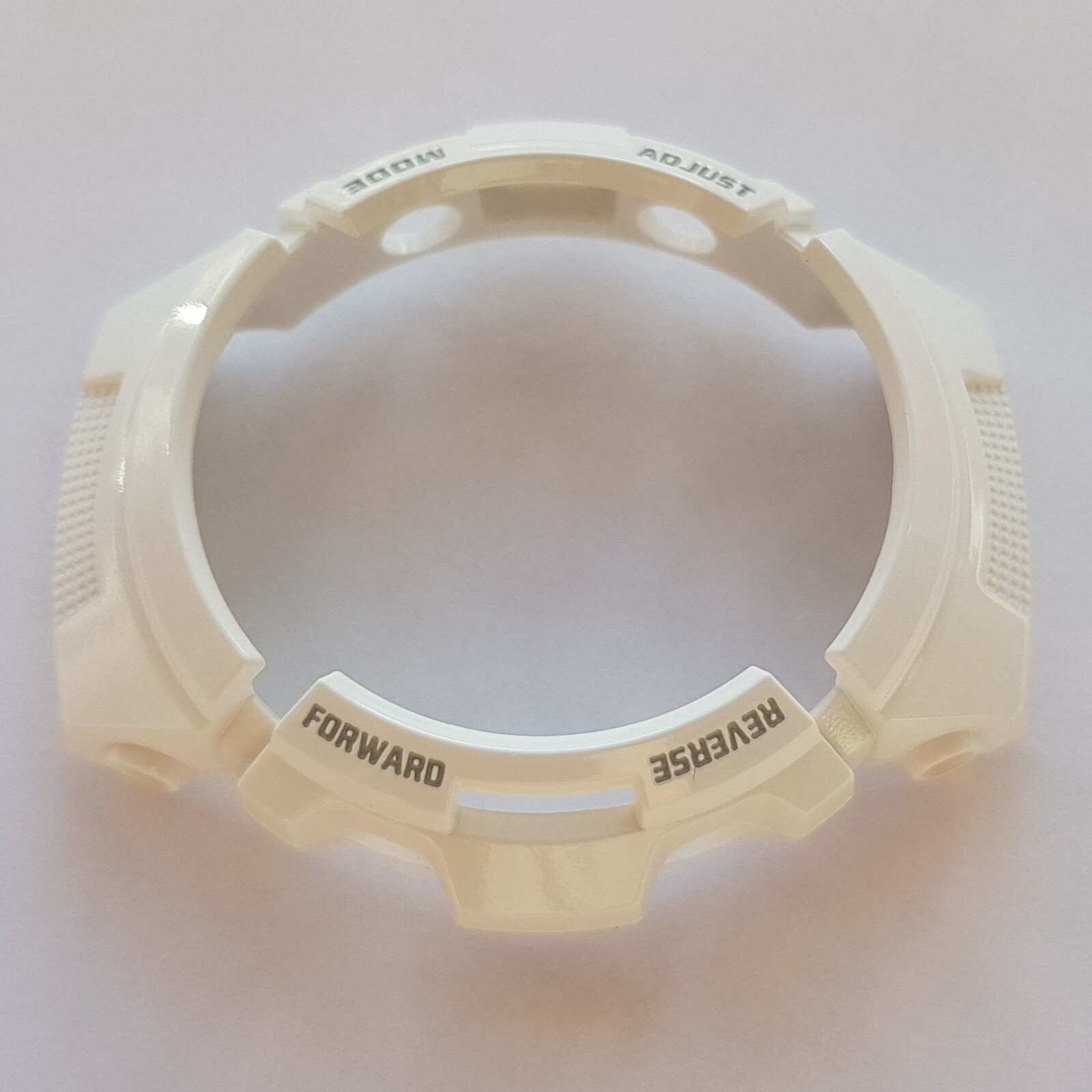 Casio Genuine Factory Replacement G Shock Bezel AWG-M100GW-7A Glossy White