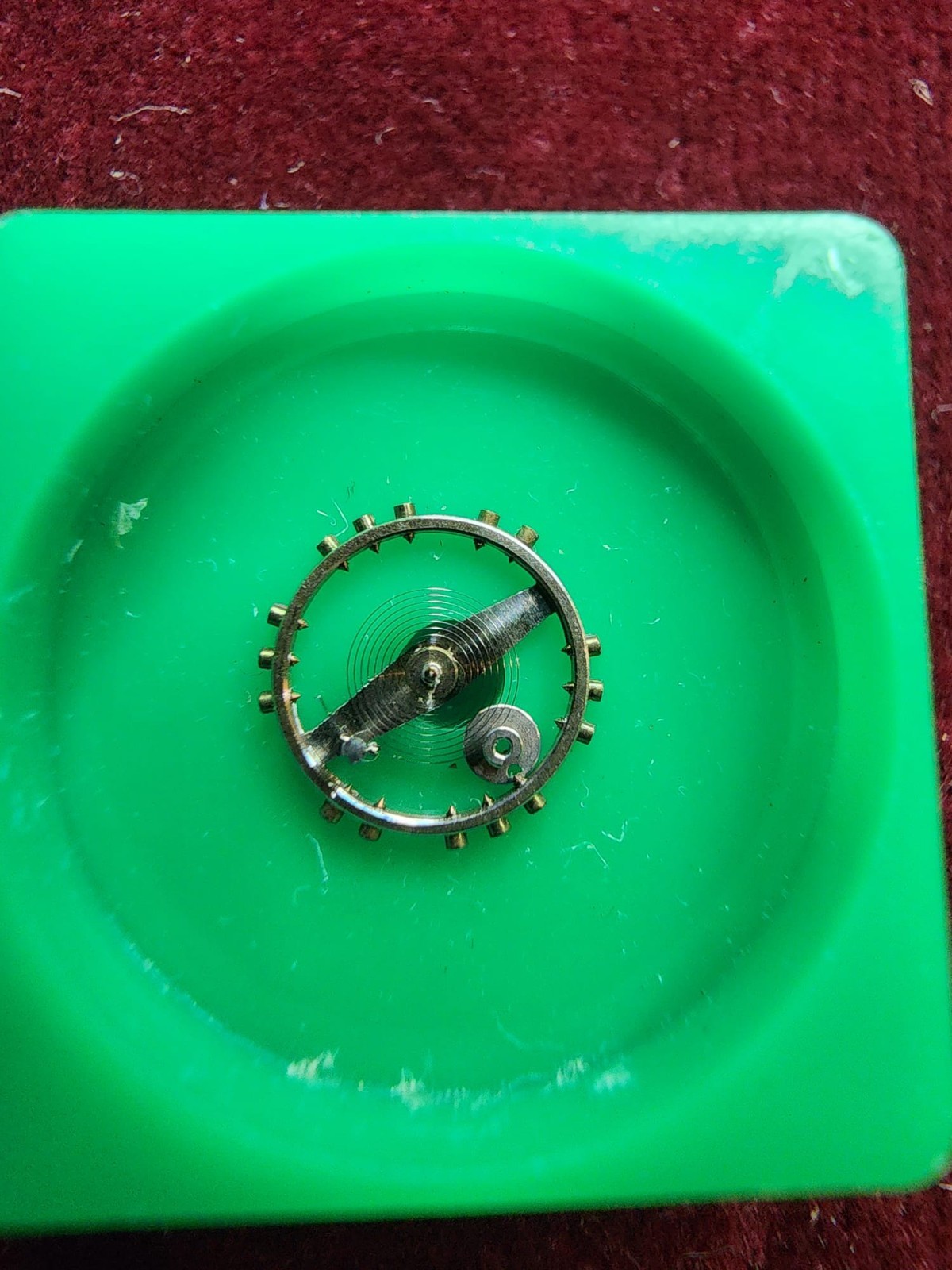 Bergeon No. 382 Balance Wheel FHF 6/8″ Cal. 120 – Pre-owned Untested For Parts o