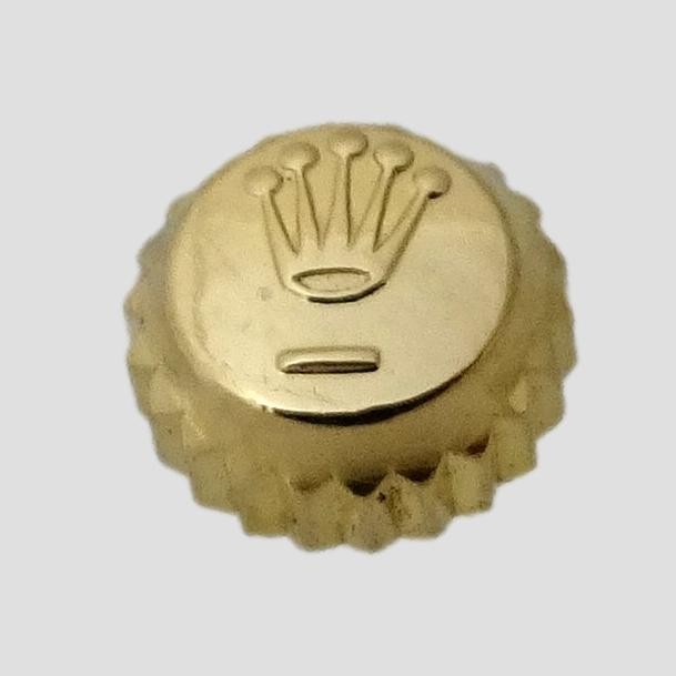 18K Rolex Oyster Datejust Date 5.3mm Watch Crown 6917 6927 6916 Part