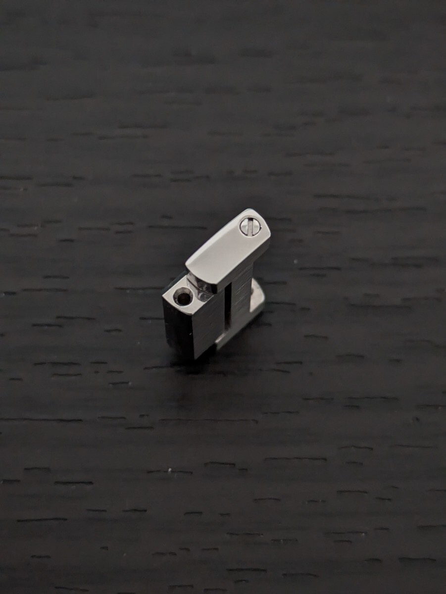 Genuine HERMES Tandem Bracelet Spare Link 14mm Silver Stainless Steel