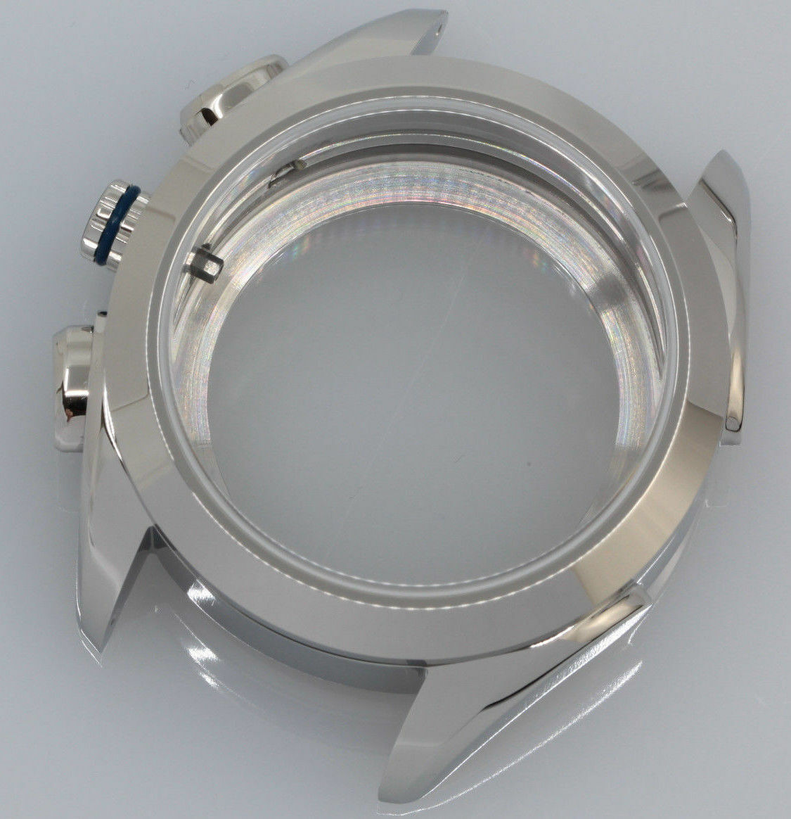 DIY SET for ETA Valjoux 7750 watch case + dial + hands sapphire 38mm 10ATM NEW