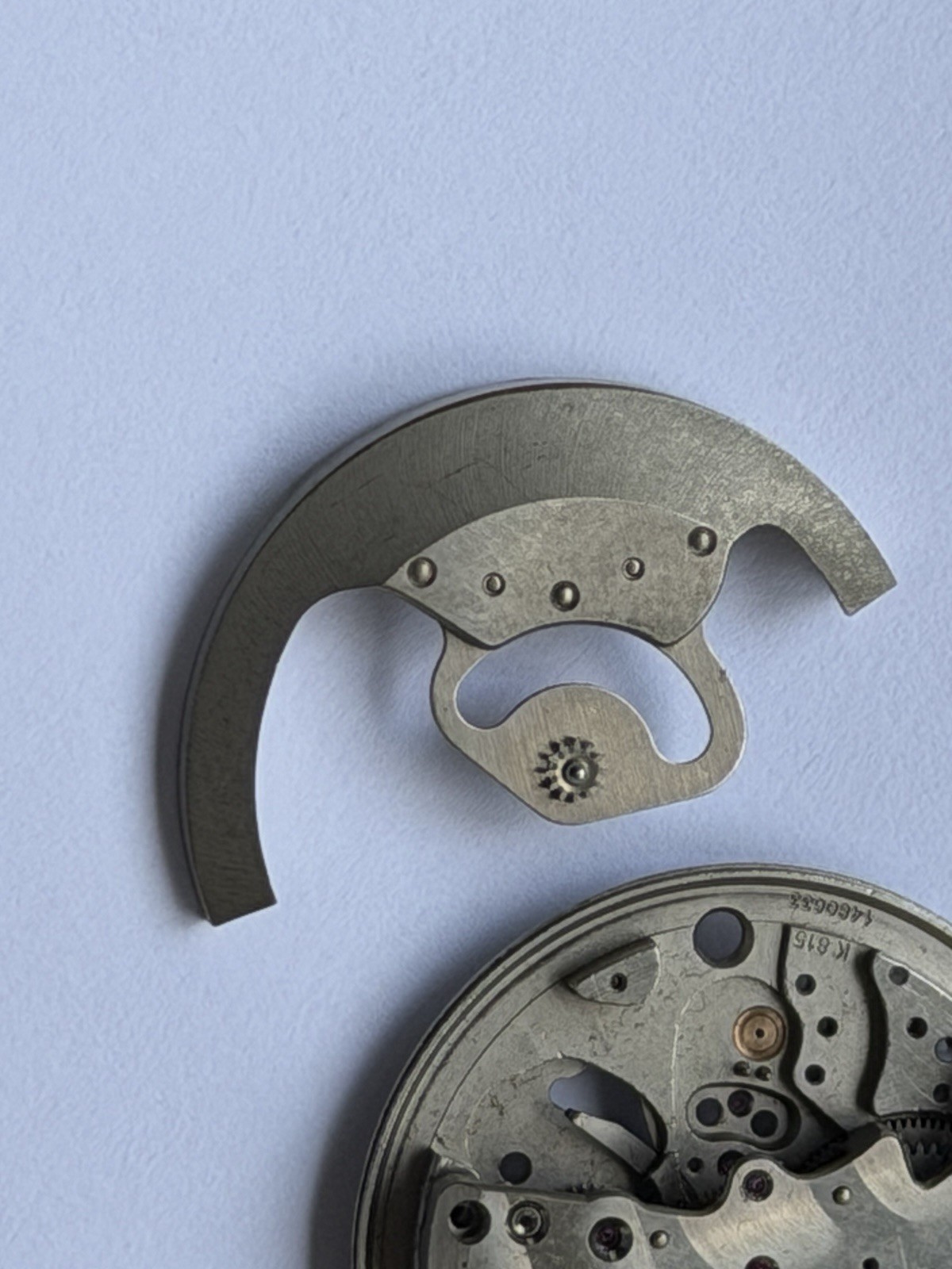 Jaeger LeCoultre Memovox K815 Movement For Parts Or Repair