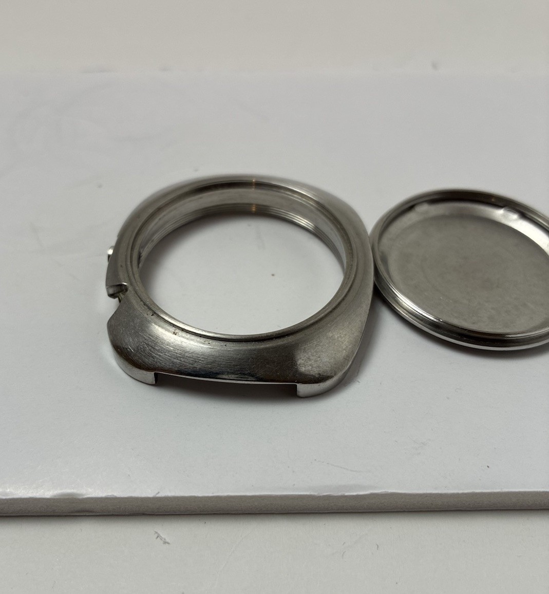 Seiko Bell-Matic 4006-6020 Stainless Steel Case w/ Original Caseback Alarm Watch