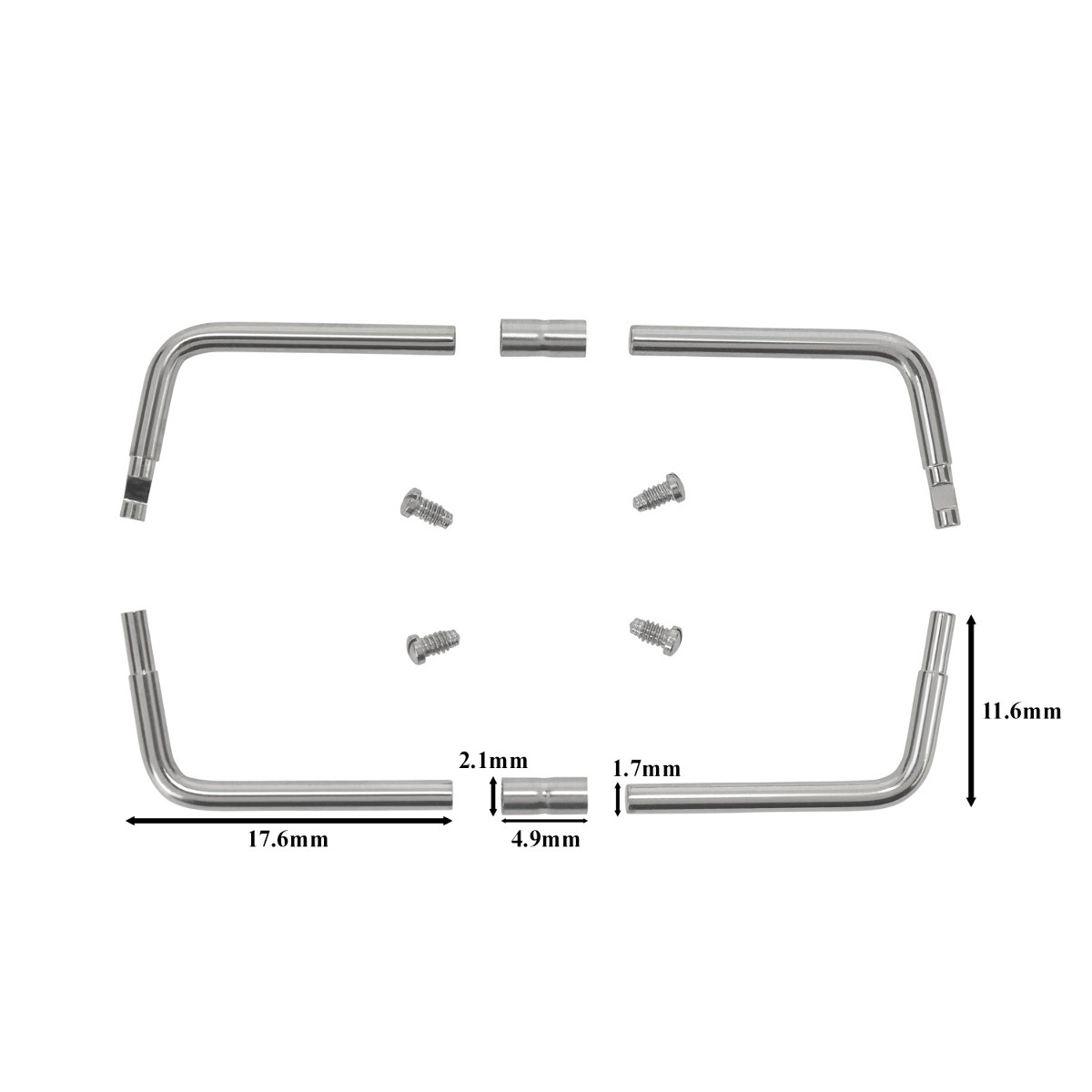 BAR, SCREW, CONNECTOR FOR 45MM PANERAI PAM 183 RADIOMIR BLACK SEAL STEEL