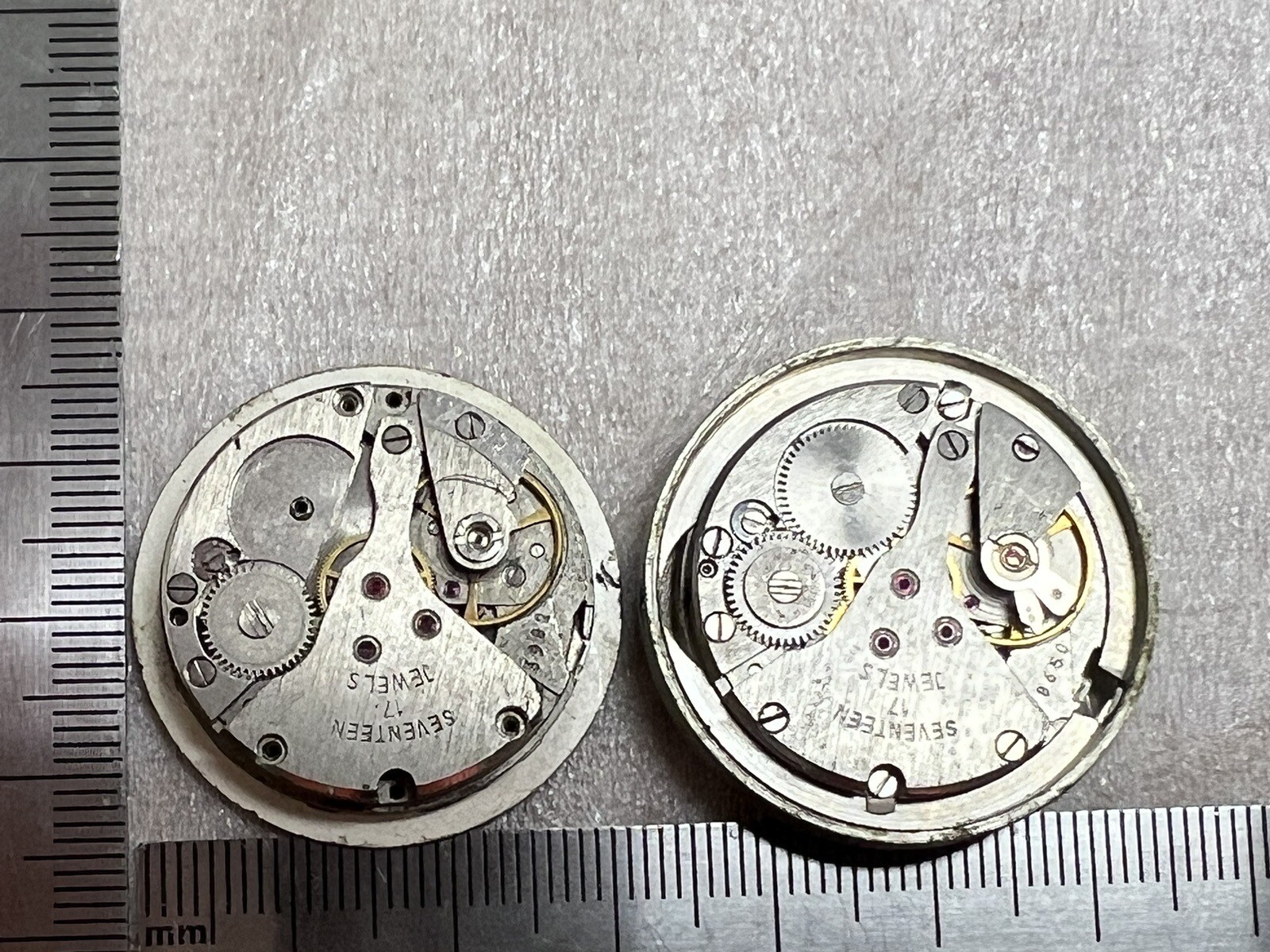 USSR Chaika, Poljot Movements watch mechanisms FOR PARTS 2pcs.