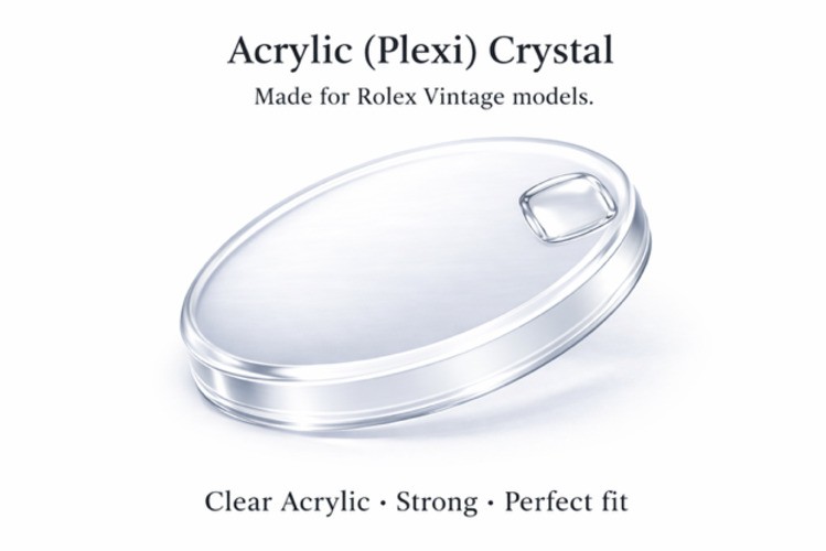 Rolex Acrylic glass 25-114 to fit 36mm Day-Date models 1803 Superior Quality!