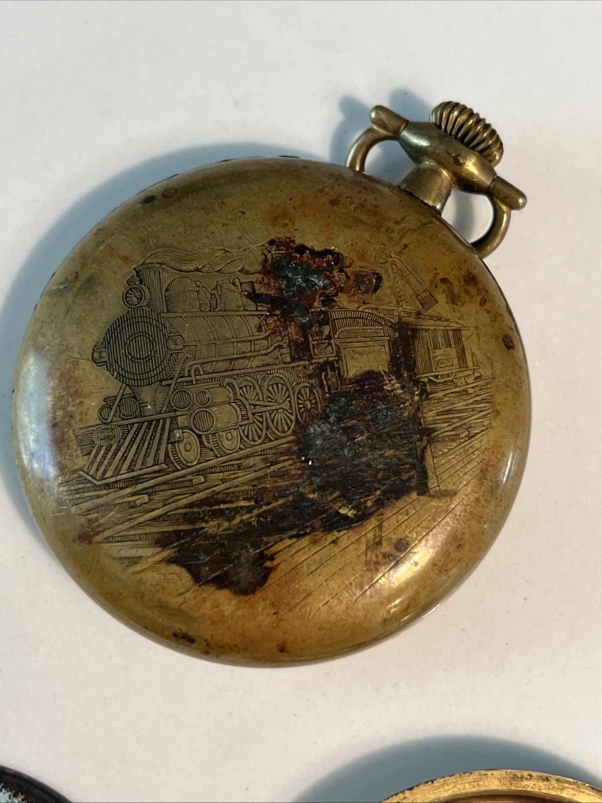 Vintage Donaldo Pocket Watch Swiss Eaton’s Canadian 24H Dial Parts Repair