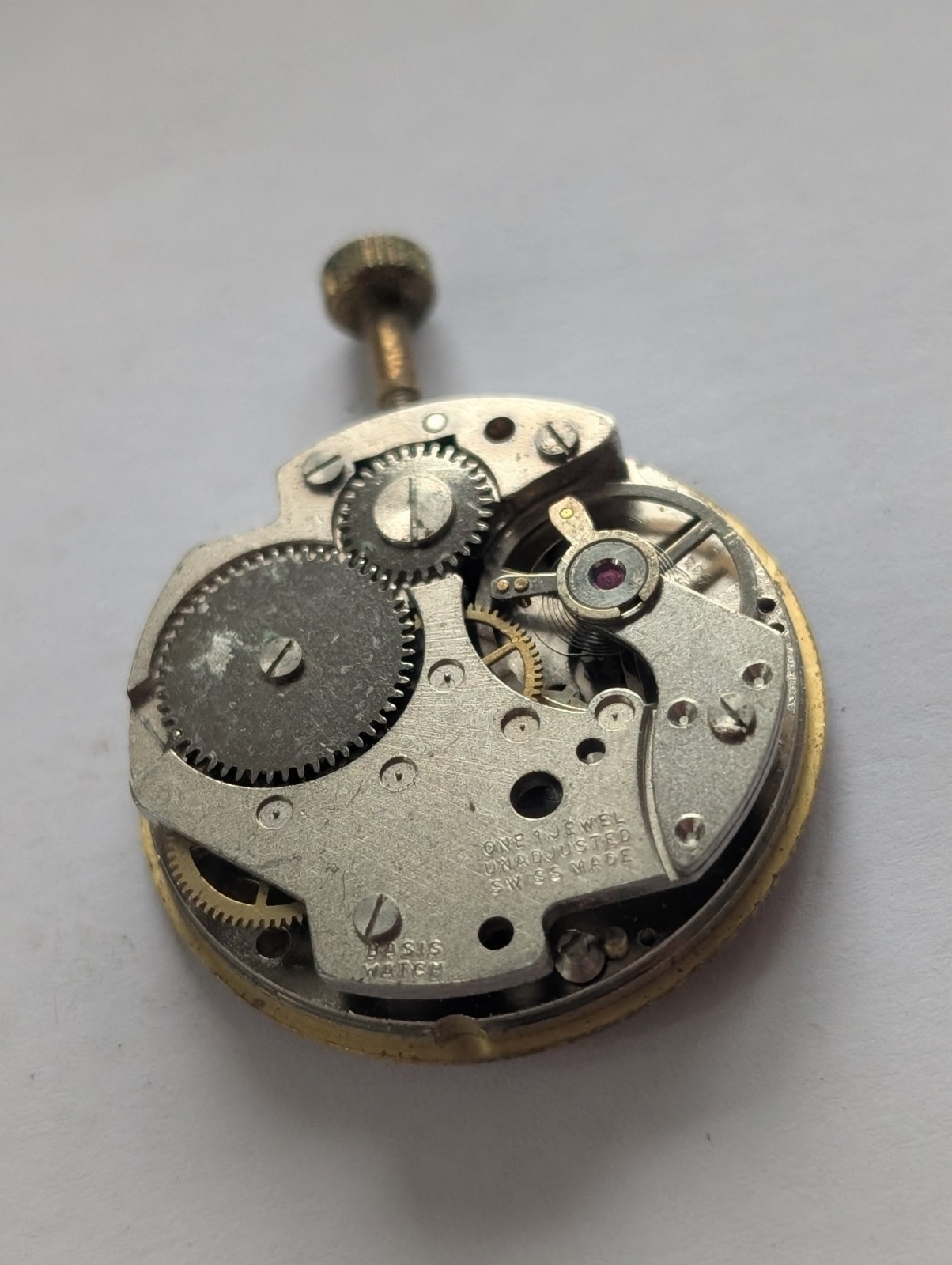Vintage Baumgartner/BFG 844 Mechanical Watch Movement (Spares/Repairs)