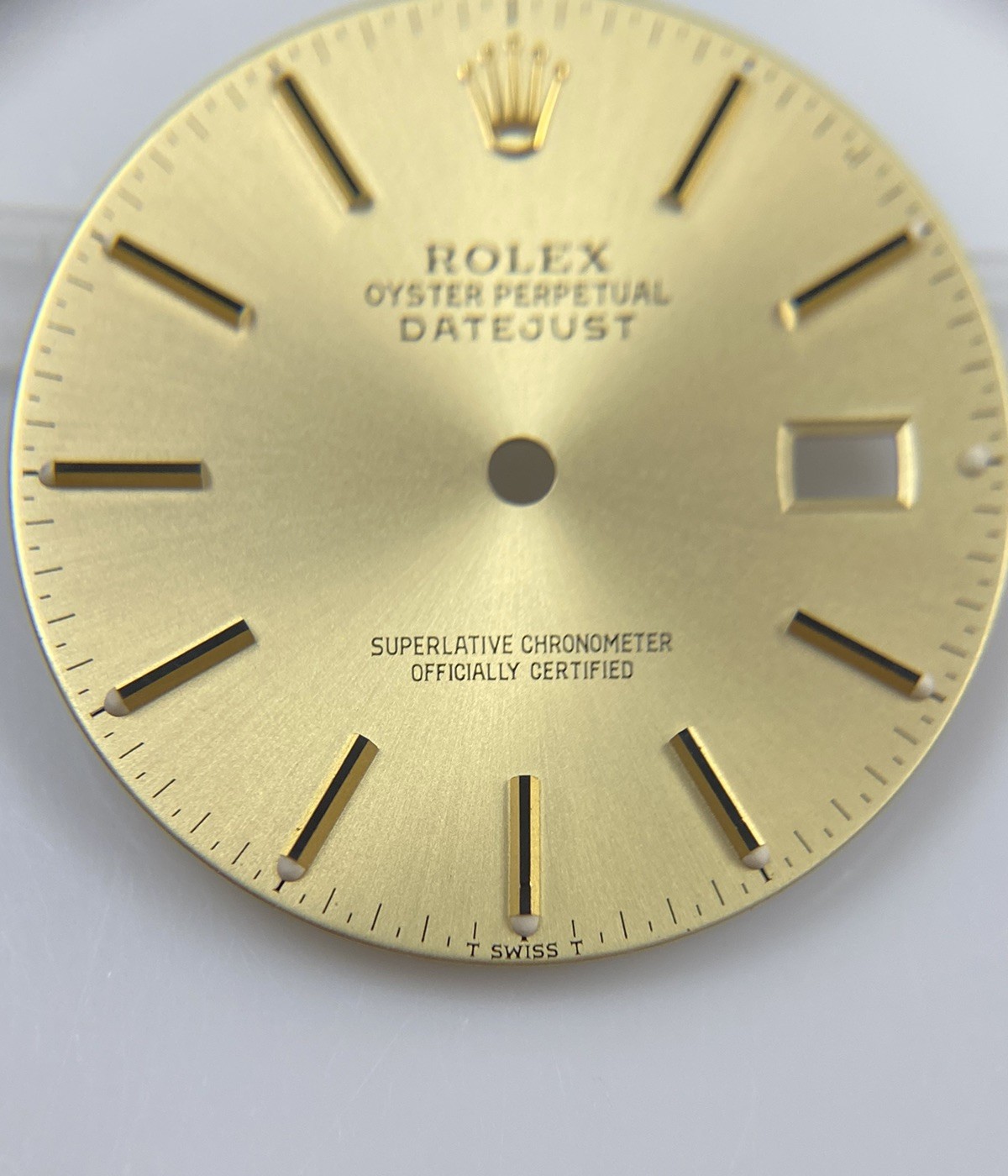Genuine Rolex Datejust 36mm 16013 16233 Cal 3035/3135 Champagne Gold Dial