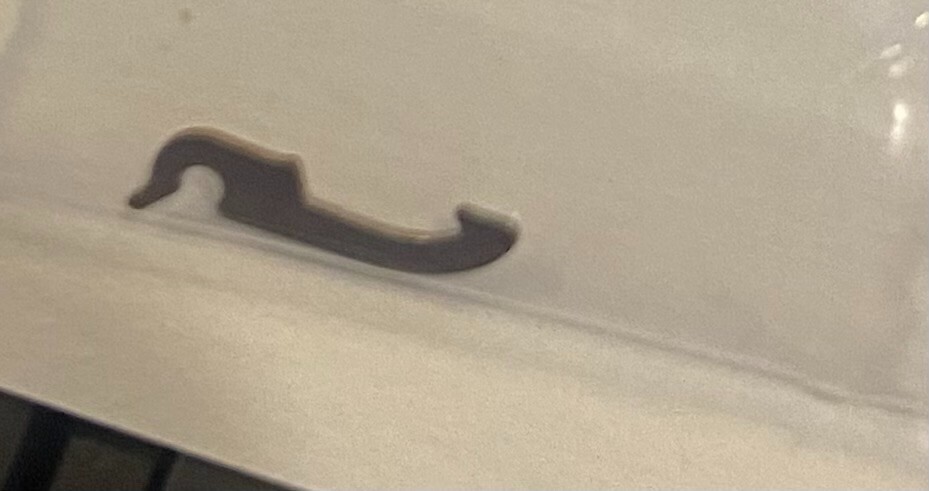 Omega 1045 – 1718 Operating Lever Hook NOS