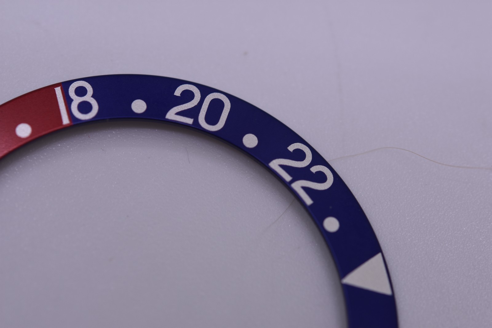 Rolex GMT Master Pepsi Bezel Insert NOS Mint Factory Original Genuine 16750