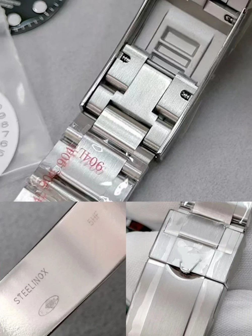 DIY 40mm Stainless steel Watch case kit For 2824 DIY