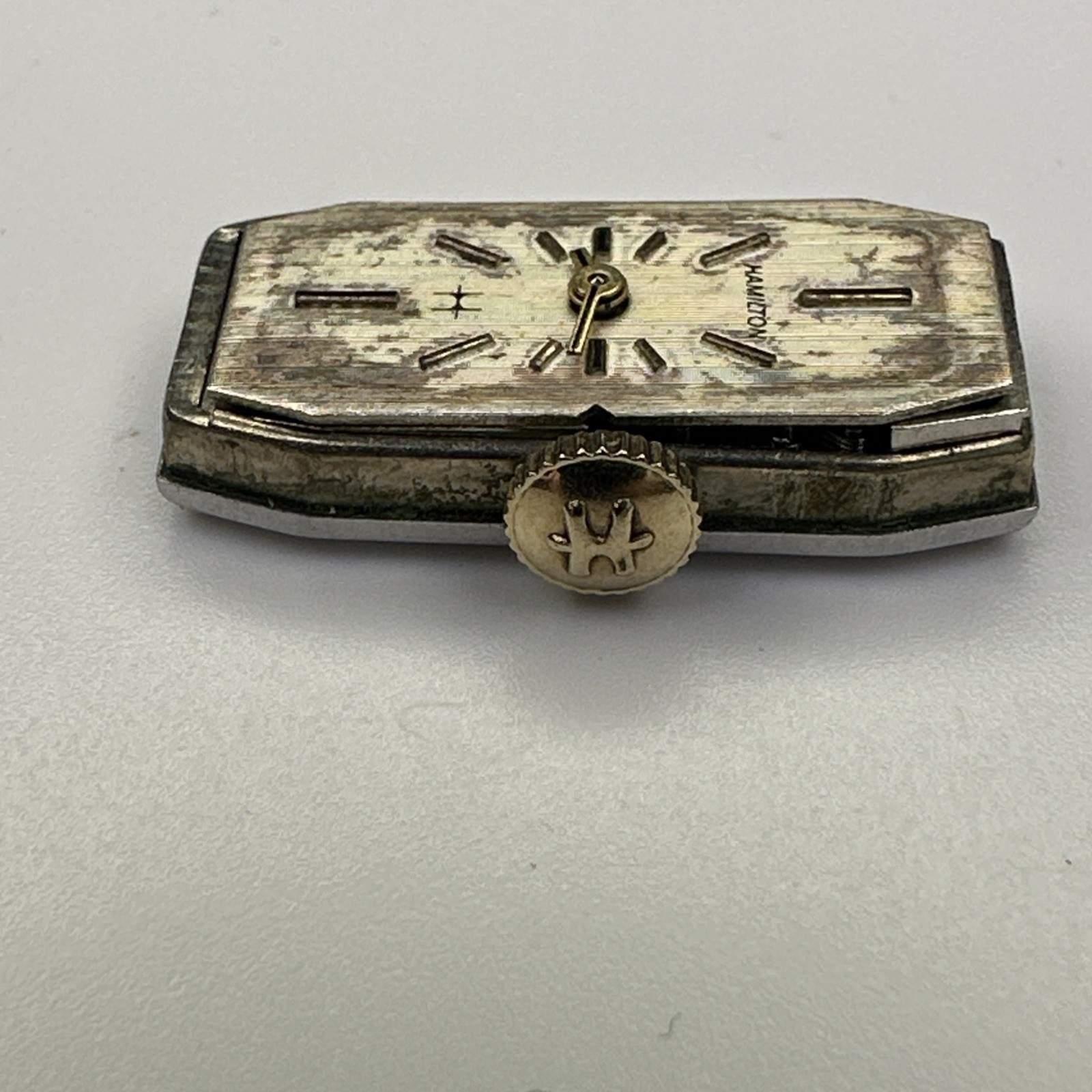 VINTAGE LADIES HAMILTON WRIST WATCH MOVEMENT, CAL. 609, 17 JEWEL