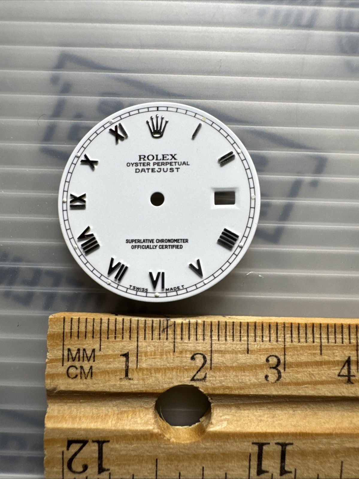 100% Rolex Datejust 36mm 16231/116231 White Sliver Roman
