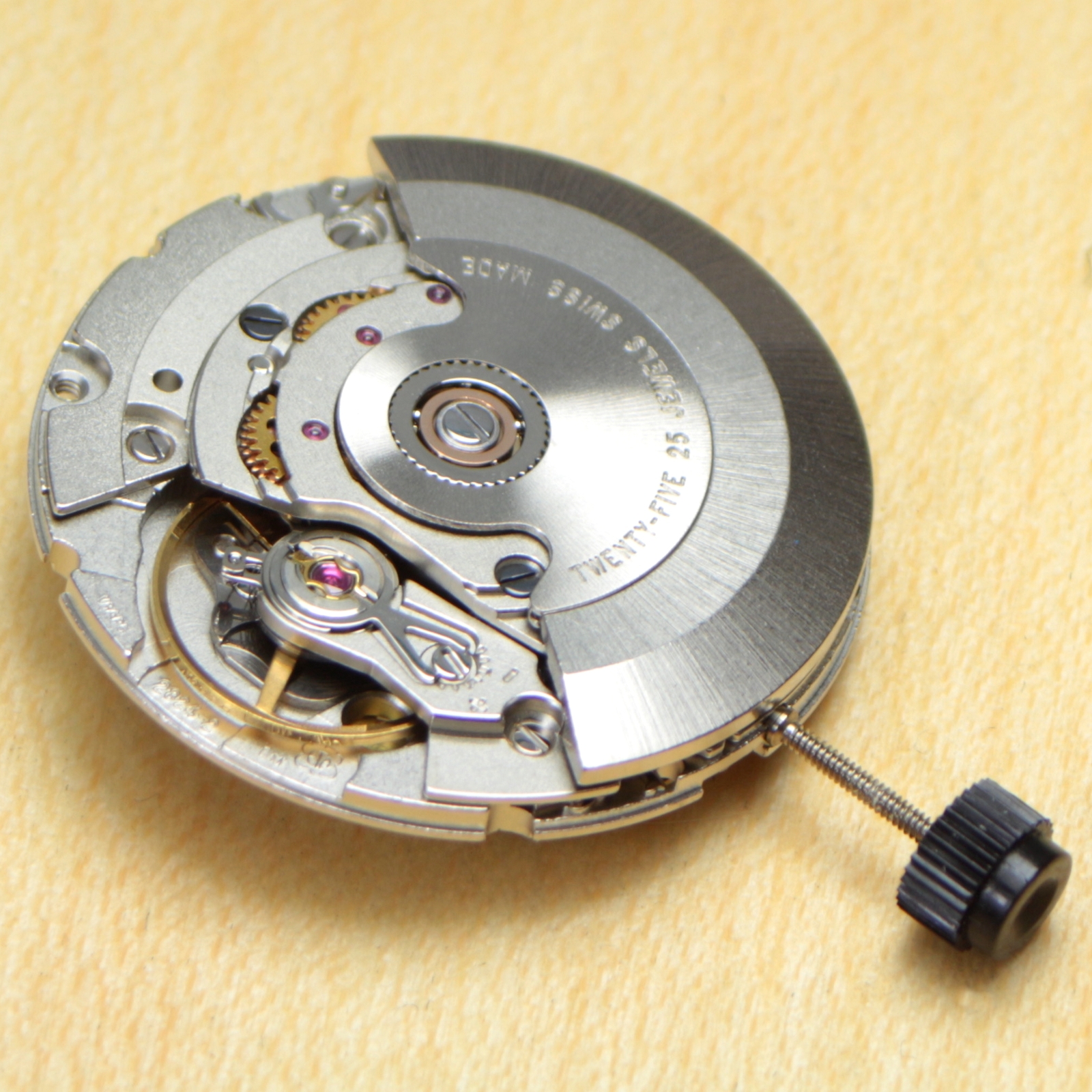 Genuine ETA 2824-2 automatic movement, 11 /12”’ SC CLD F3 H3=1.50 mm