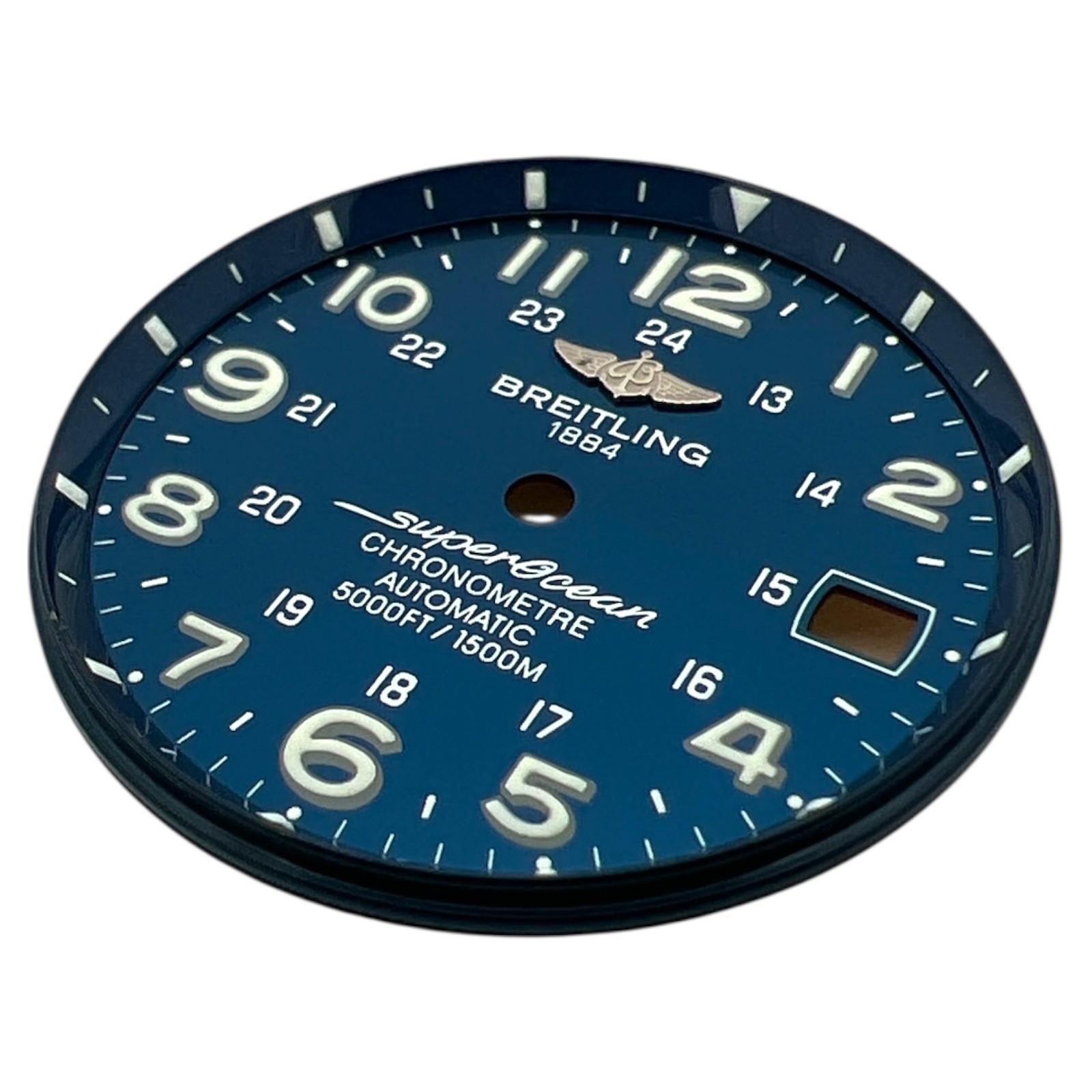 Genuine Breitling Superocean 42mm Arabic Dial Blue A17360